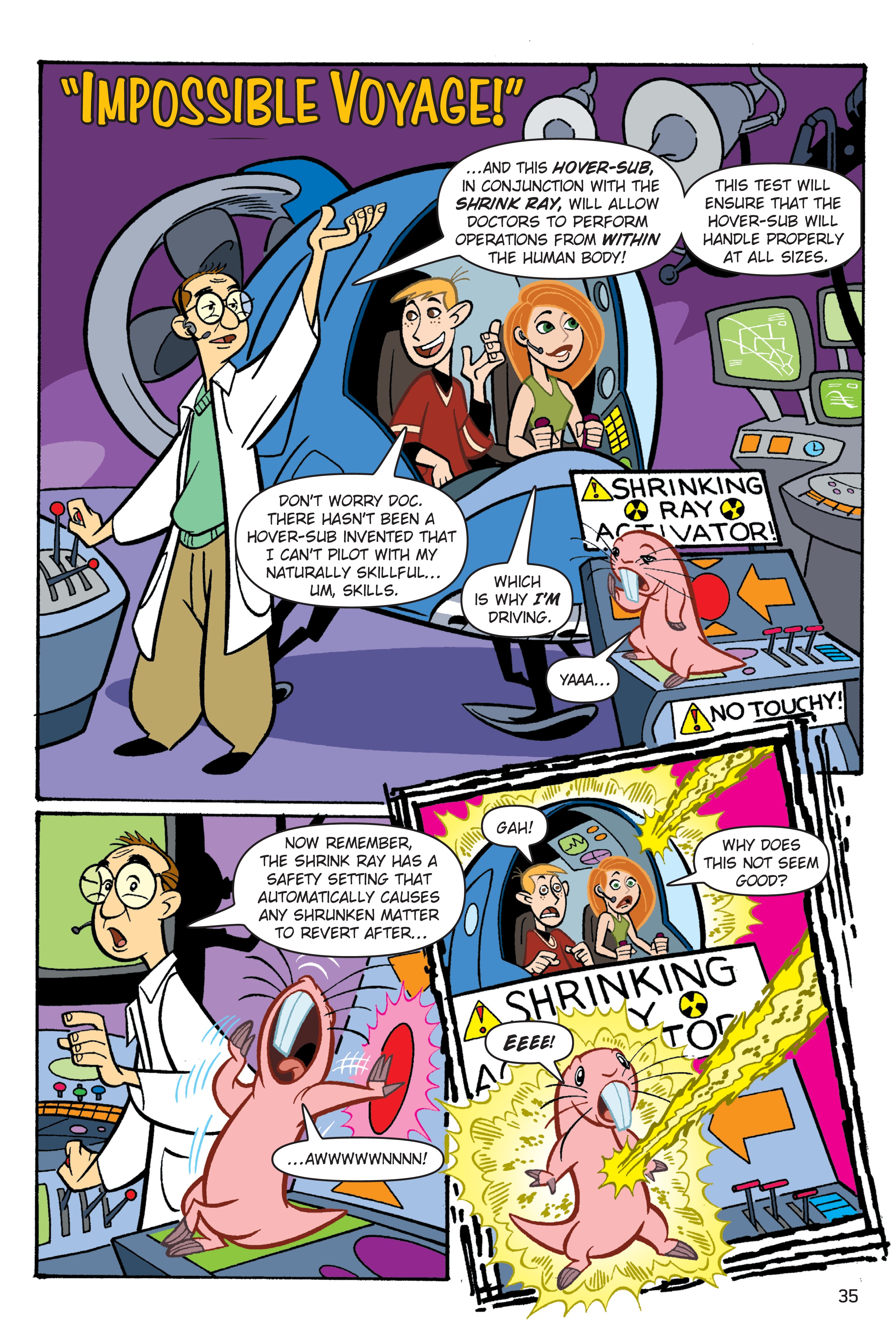 Read online Kim Possible Adventures comic -  Issue # TPB - 35