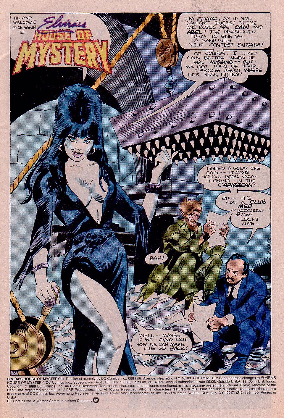 Elvira's House of Mystery Issue #11 #12 - English 2