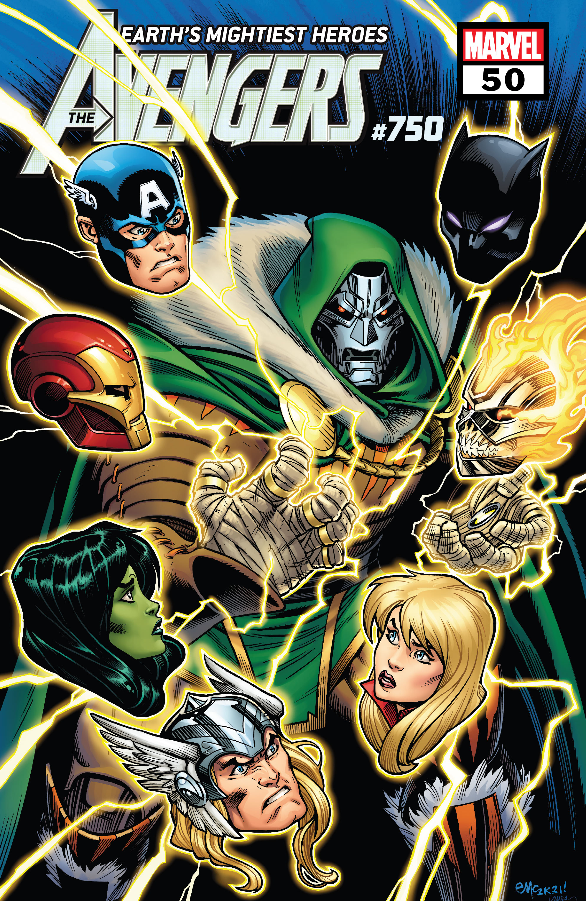 Read online Avengers (2018) comic -  Issue #50 - 1