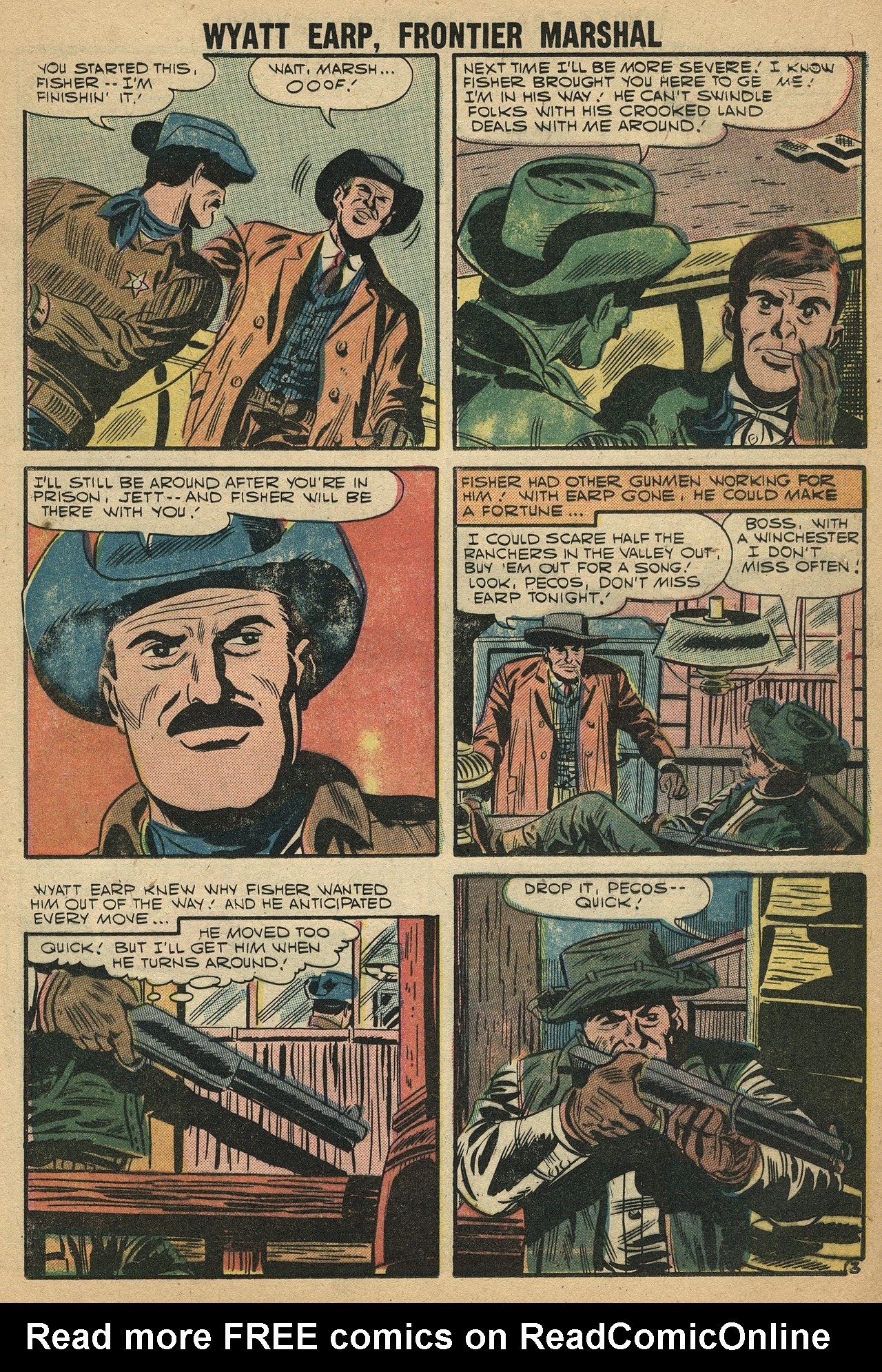 Read online Wyatt Earp Frontier Marshal comic -  Issue #17 - 13