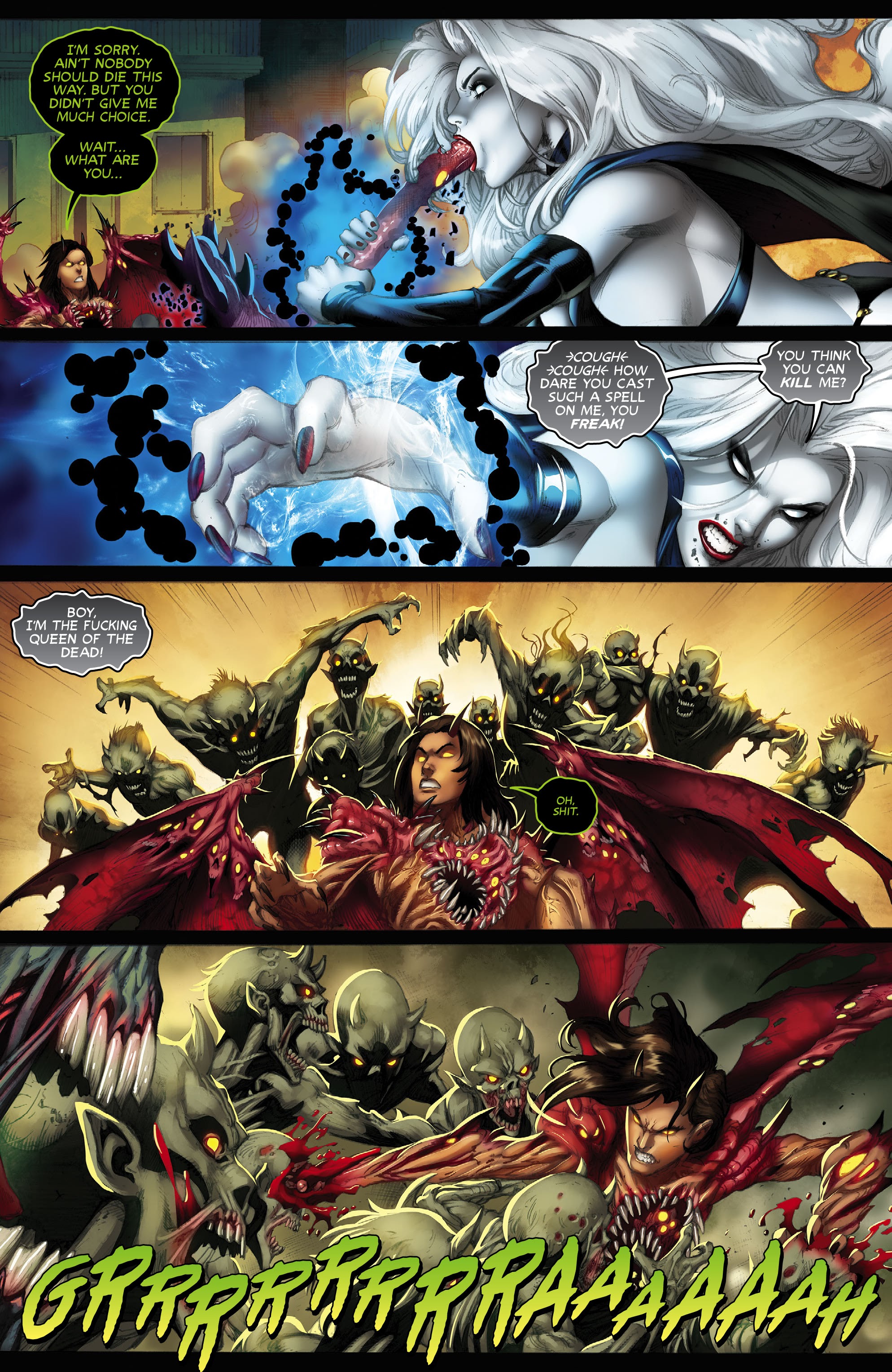 Read online Lady Death: Treacherous Infamy comic -  Issue # Full - 31