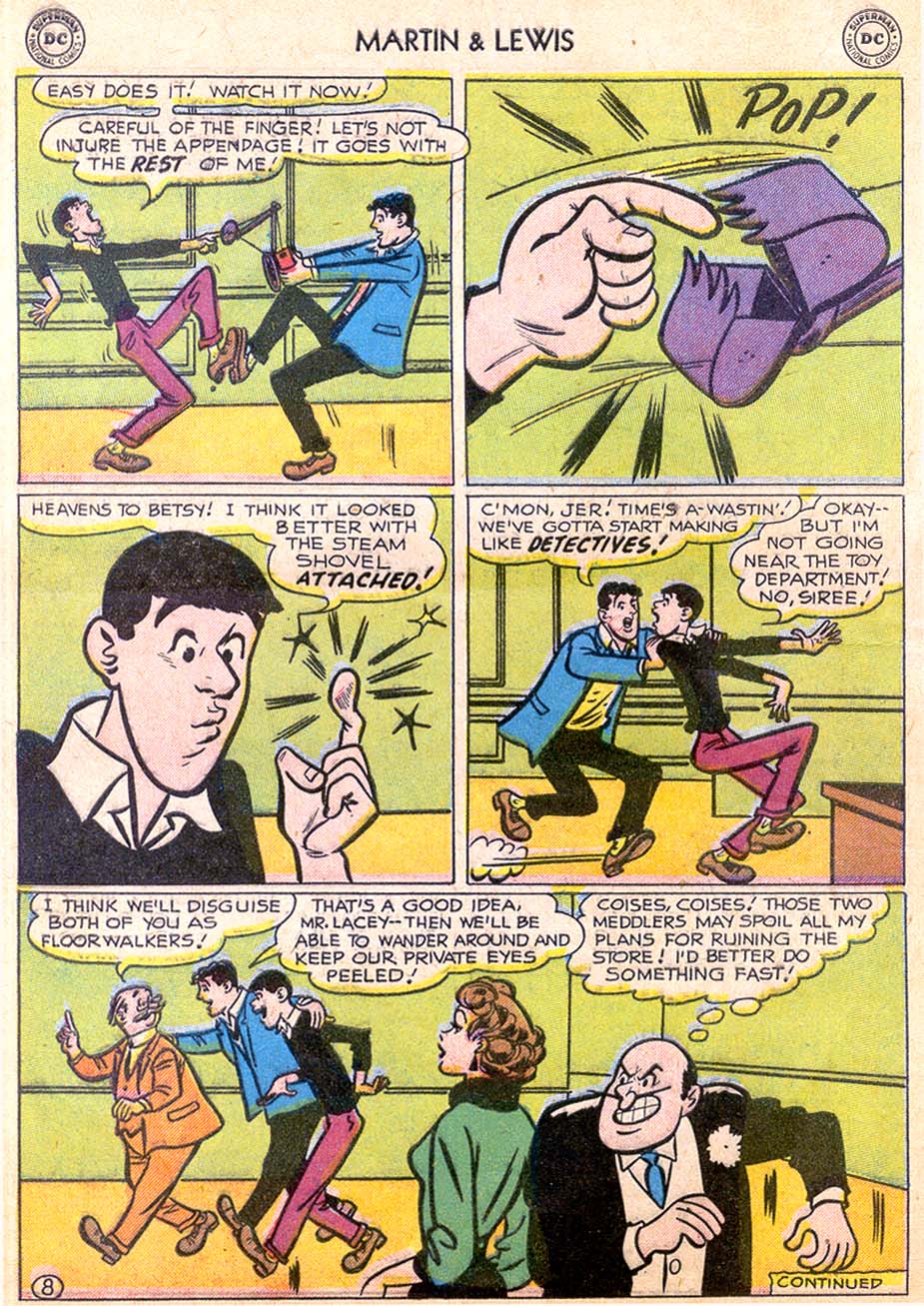 Read online The Adventures of Dean Martin and Jerry Lewis comic -  Issue #31 - 10