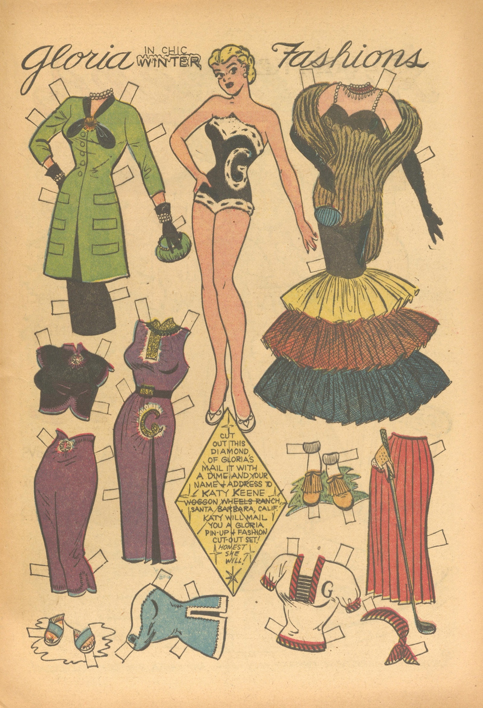 Read online Katy Keene Fashion Book comic -  Issue #19 - 23