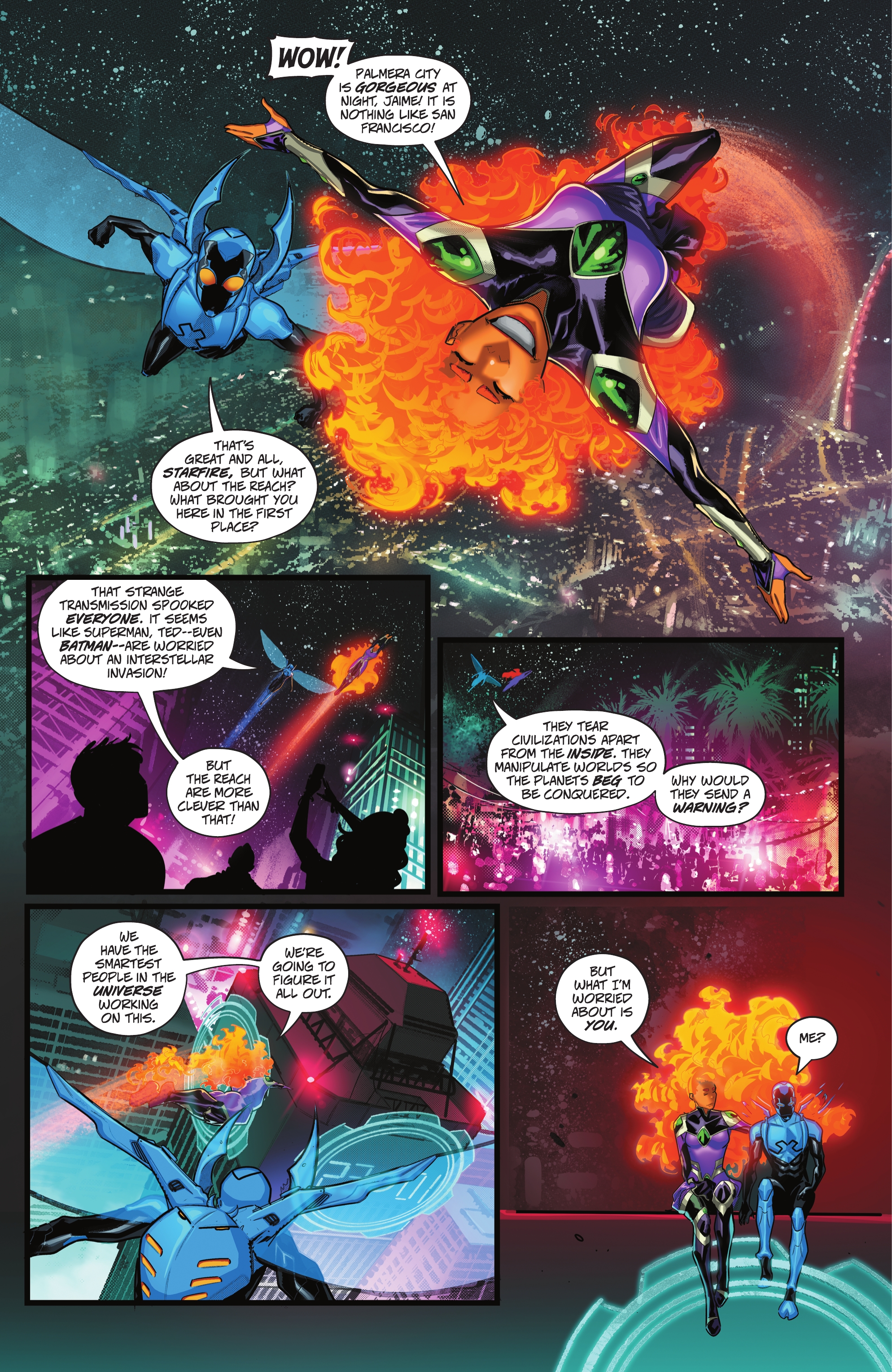 Read online Blue Beetle: Graduation Day comic -  Issue #3 - 5