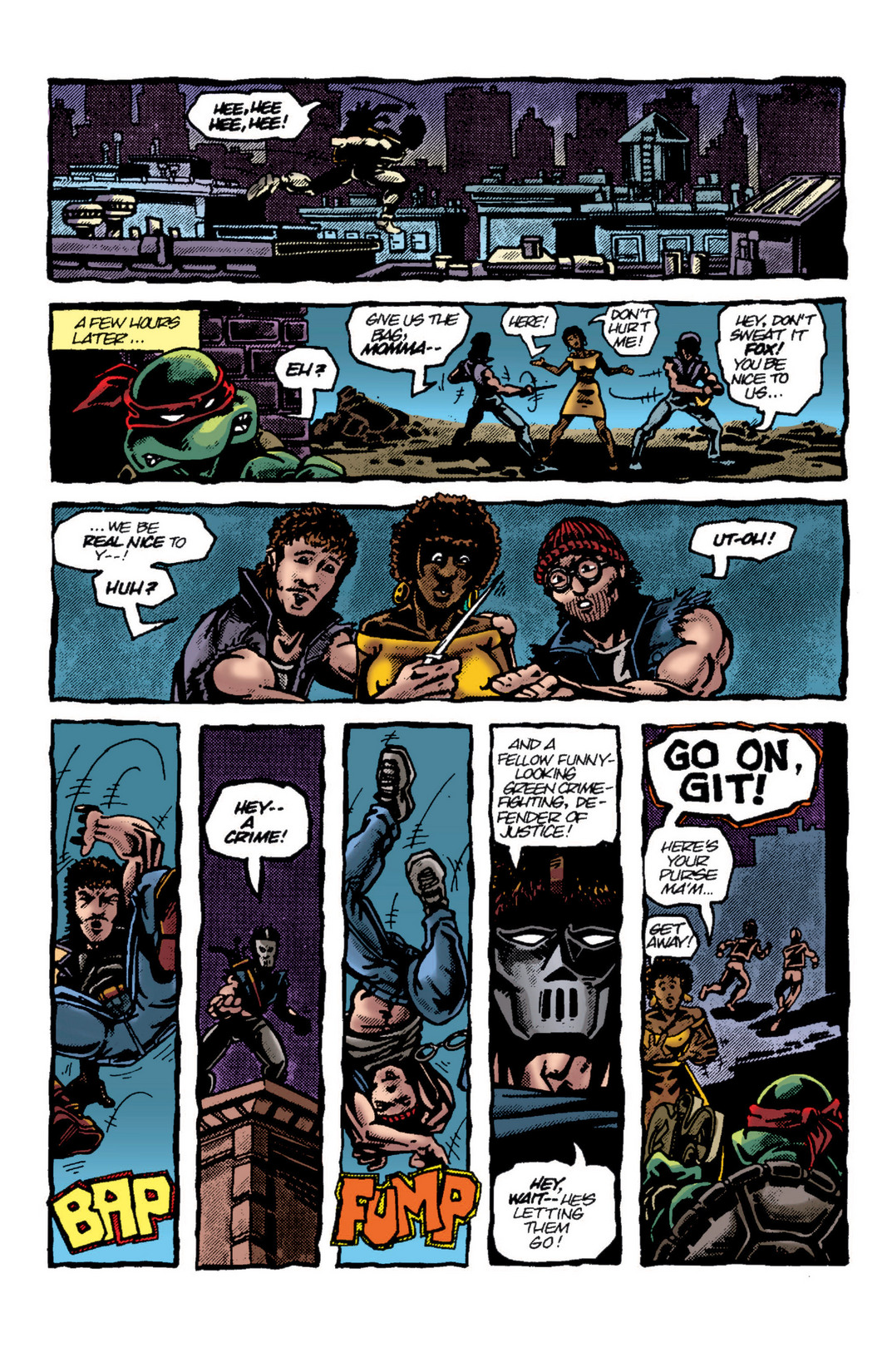 Read online Teenage Mutant Ninja Turtles Color Classics: Raphael Micro-Series One-Shot comic -  Issue # Full - 11