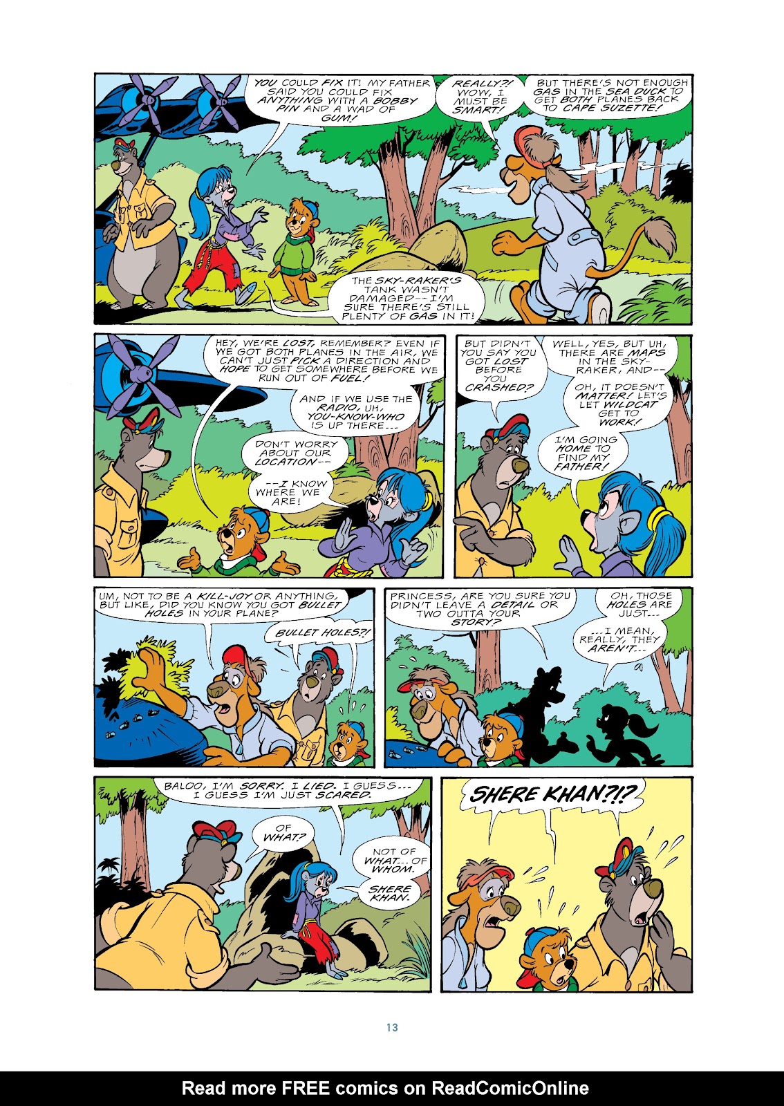 The Disney Afternoon Adventures Vol. 2 – TaleSpin – Flight of the Sky-Raker issue TPB (Part 1) - Page 18