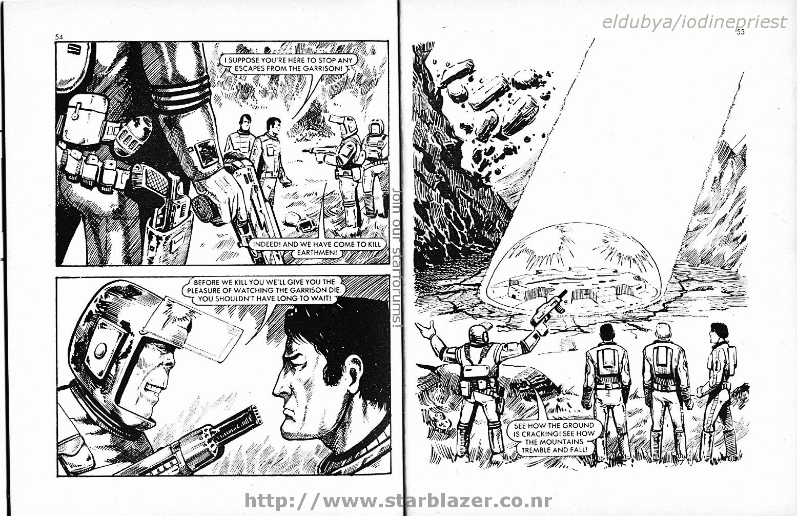 Read online Starblazer comic -  Issue #98 - 29