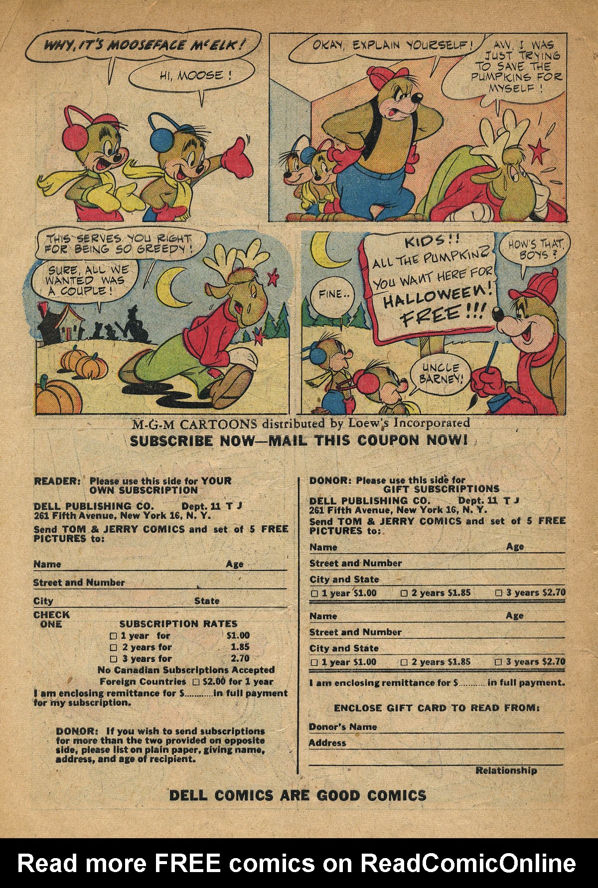 Read online Tom & Jerry Comics comic -  Issue #64 - 51