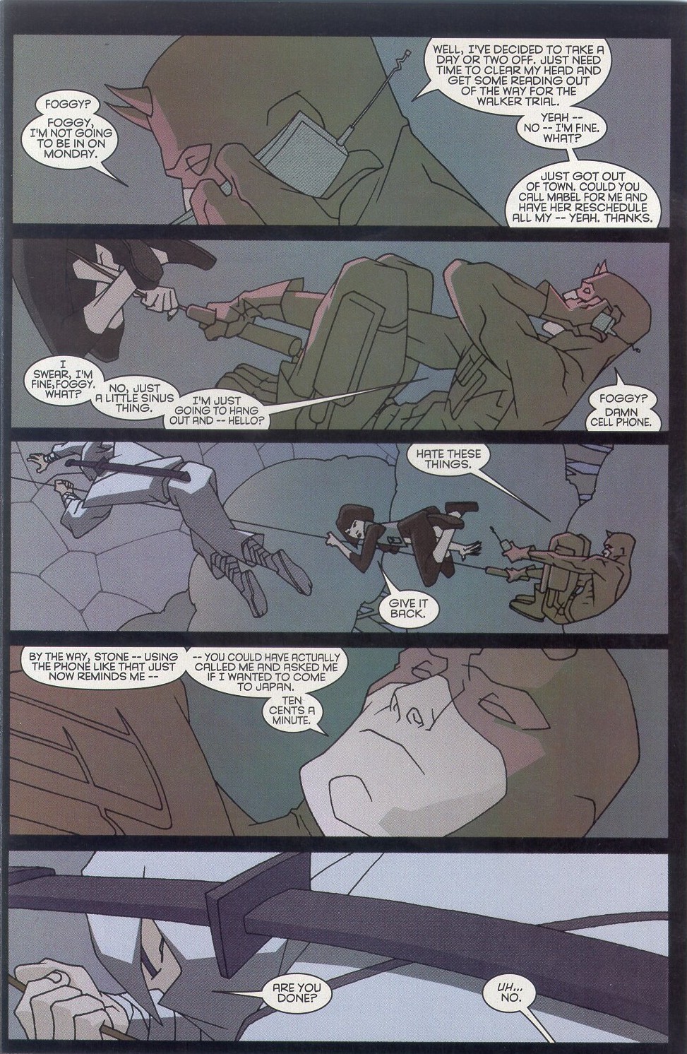 Read online Superman's Pal Jimmy Olsen comic -  Issue # Daredevil - Ninja (2001) - 37
