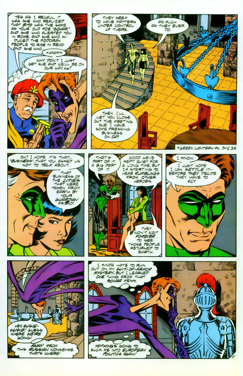 Justice League Europe 45 Page 11