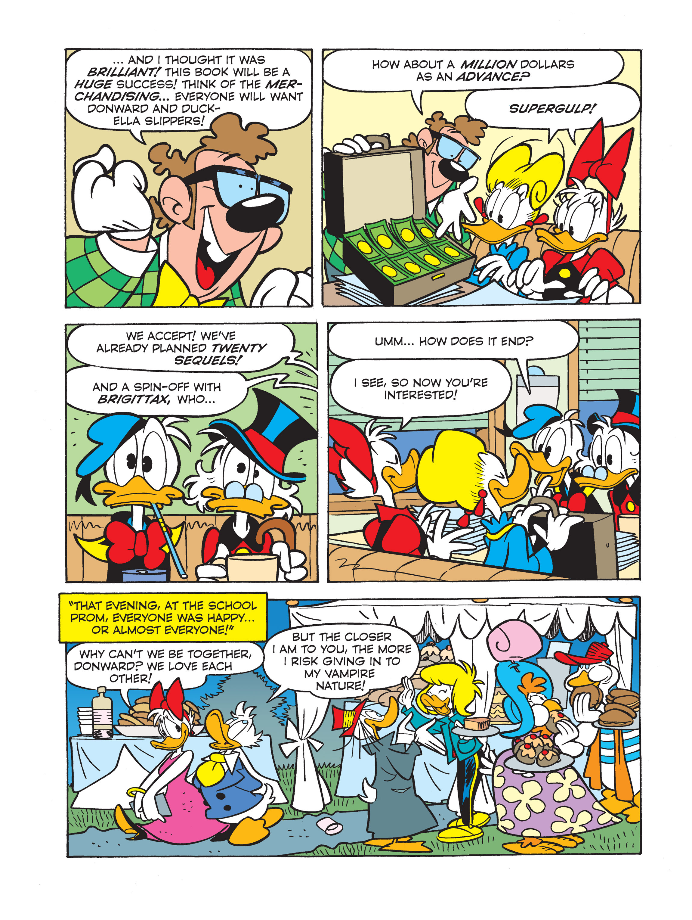 Read online Quacklight: Bewitching Vampires In Duckburg comic -  Issue # Full - 30