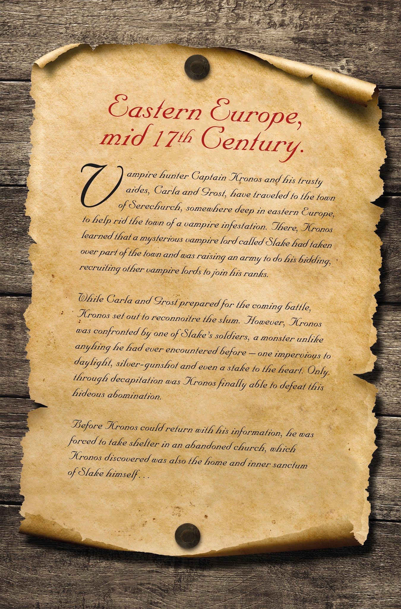 Read online Captain Kronos - Vampire Hunter comic -  Issue #3 - 2