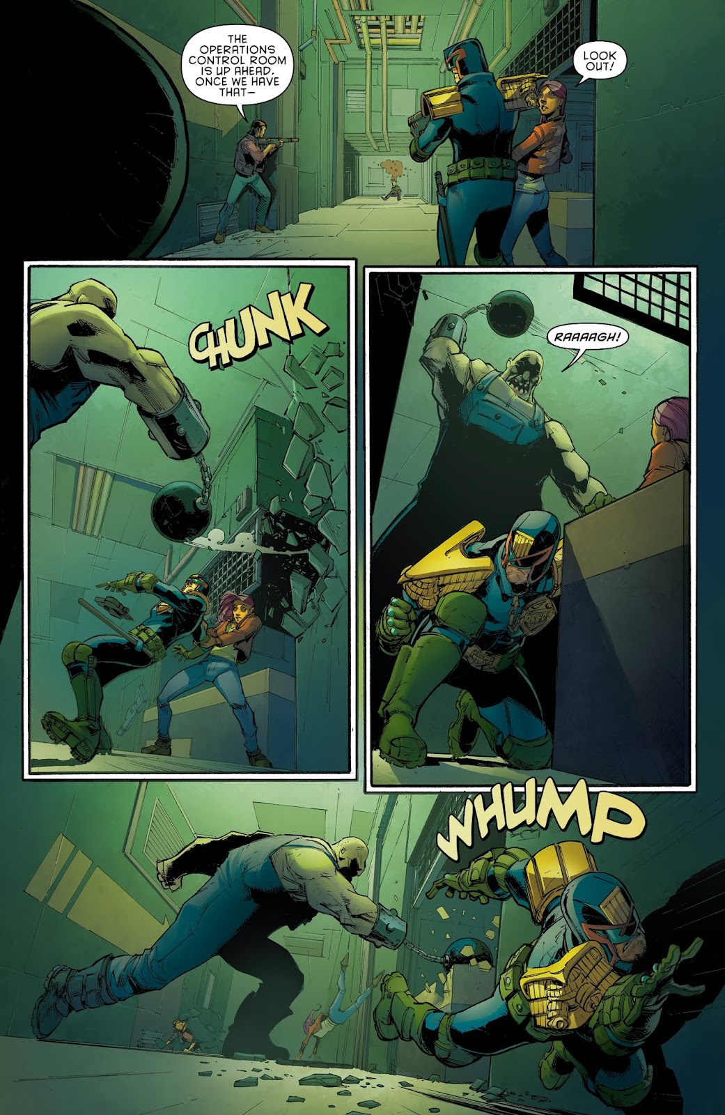 Judge Dredd: Under Siege issue 4 - Page 11