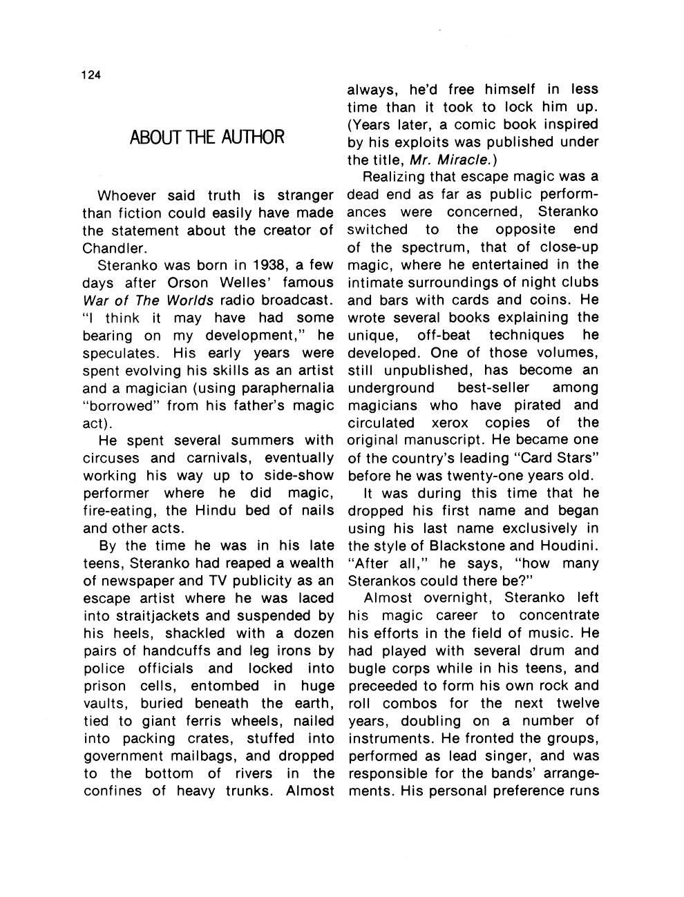 Read online Chandler: Red Tide comic -  Issue # TPB - 124