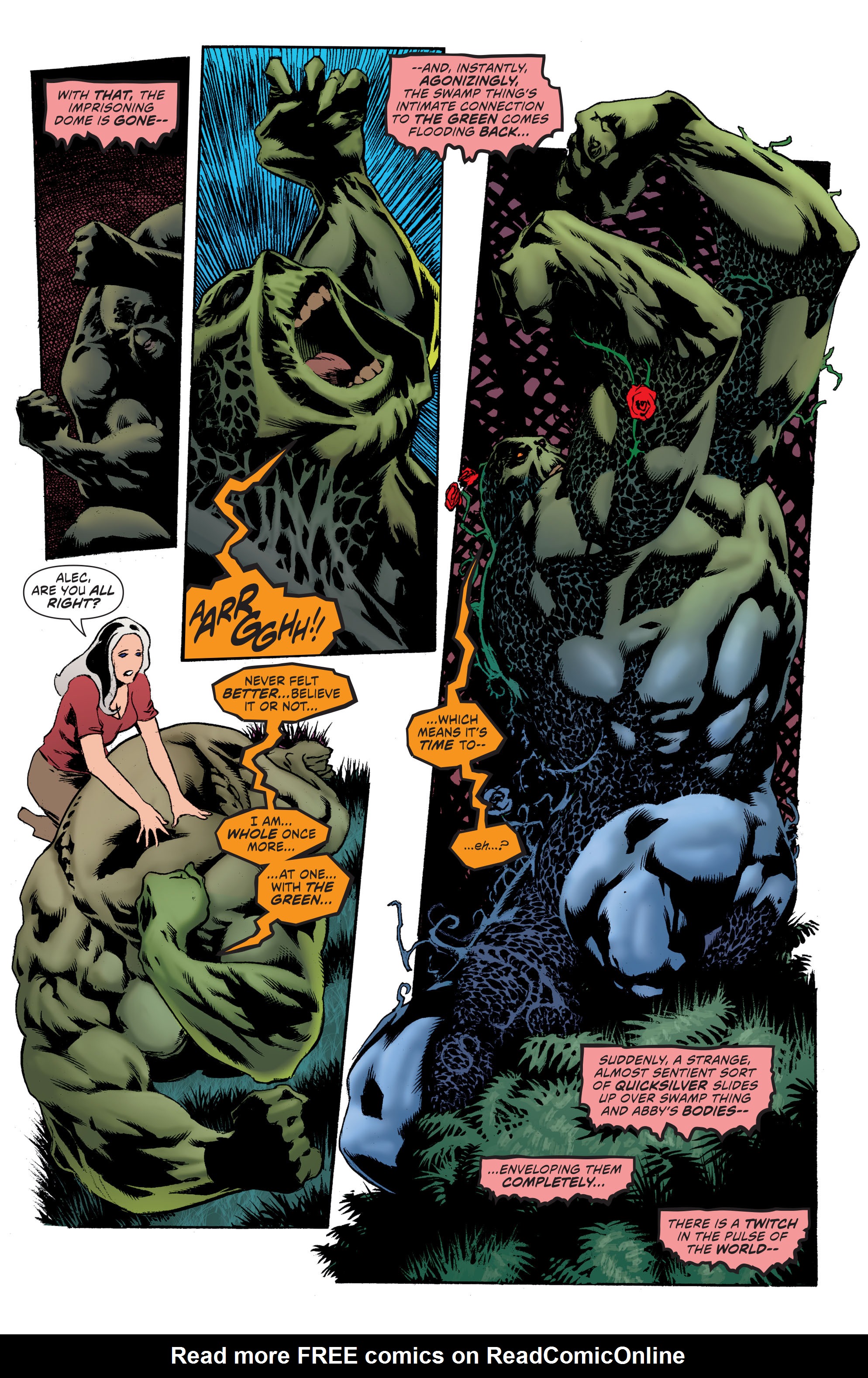Read online Convergence Swamp Thing comic -  Issue #1 - 22