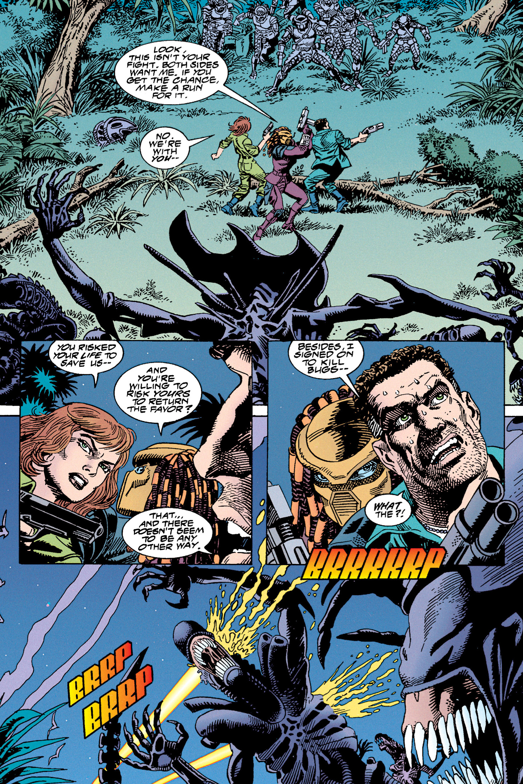 Read online Aliens vs. Predator Omnibus comic -  Issue # _TPB 1 Part 4 - 20