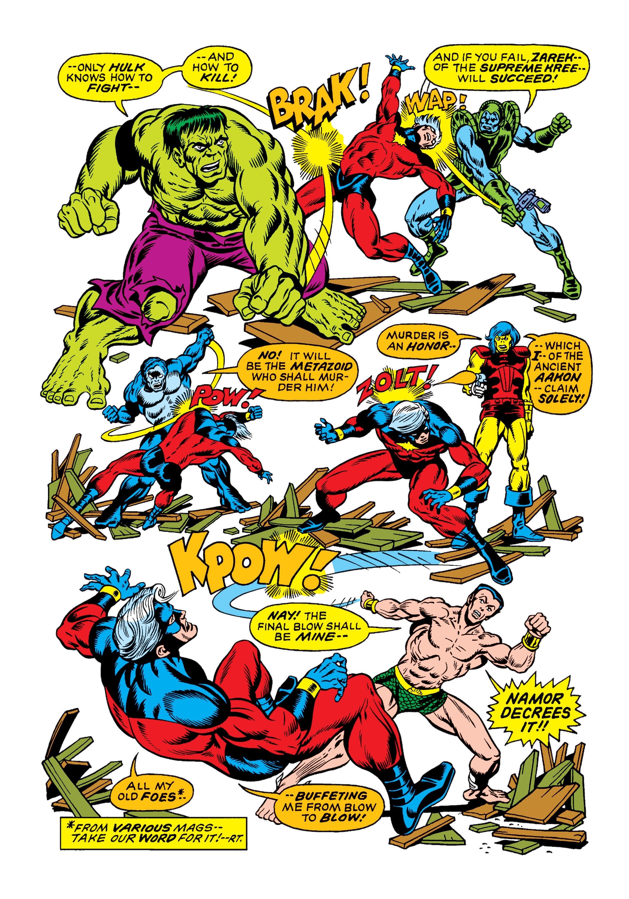 Read online Marvel Masterworks: Captain Marvel comic -  Issue # TPB 3 (Part 2) - 1