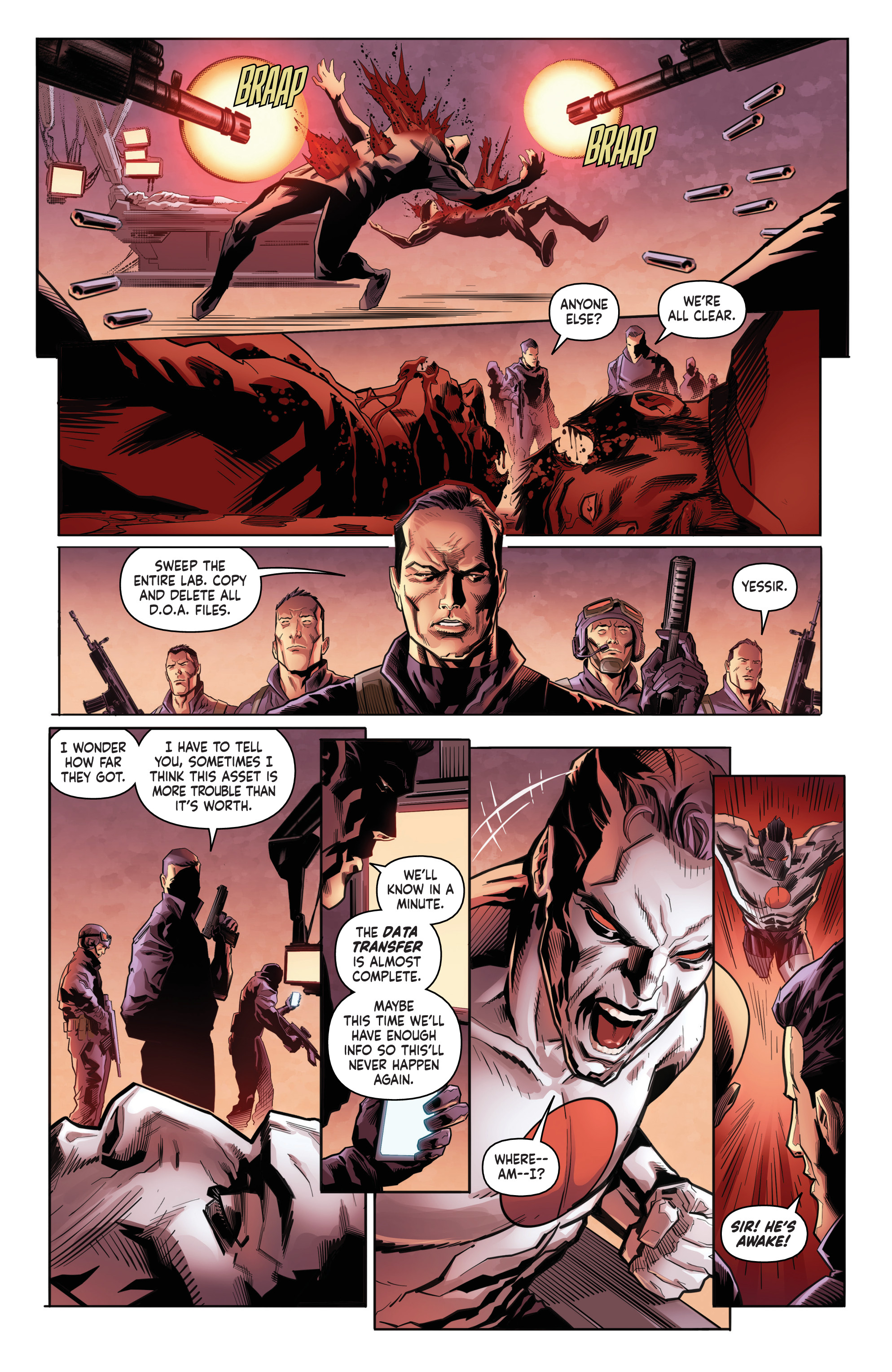 Read online Bloodshot Rising Spirit comic -  Issue #2 - 7
