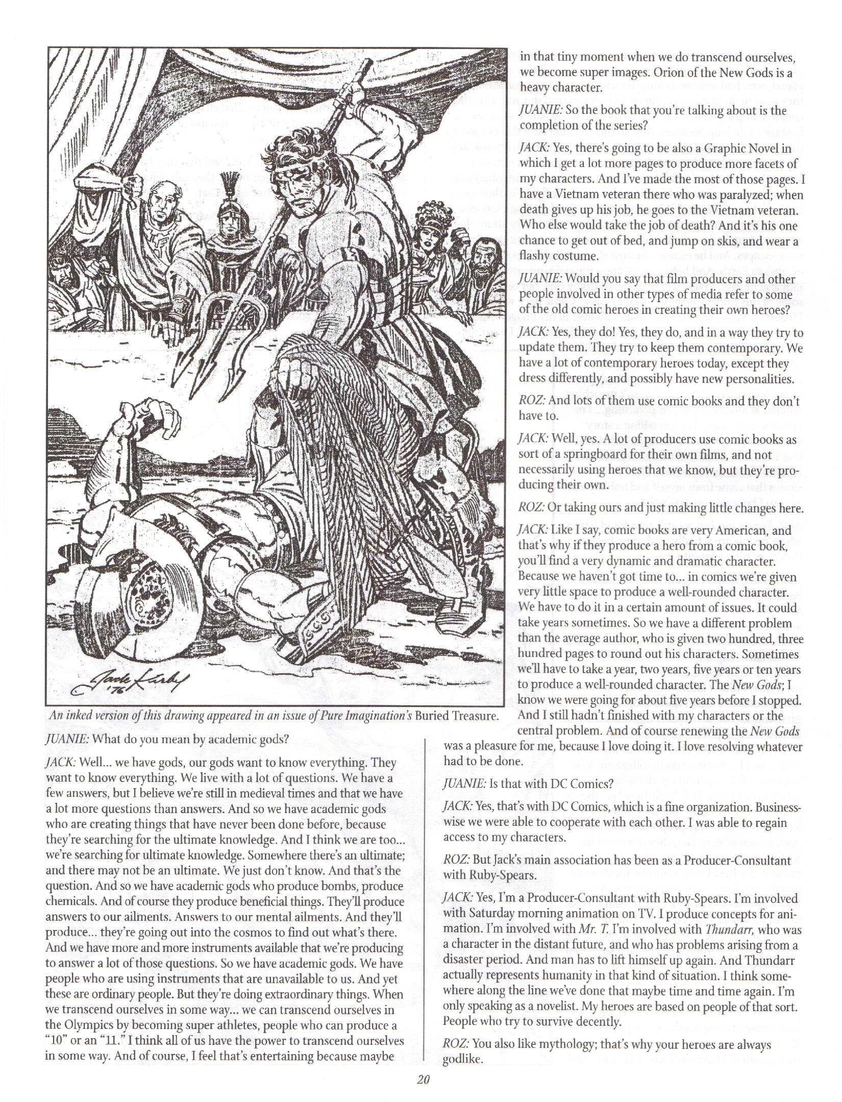 Read online The Jack Kirby Collector comic -  Issue #16 - 20