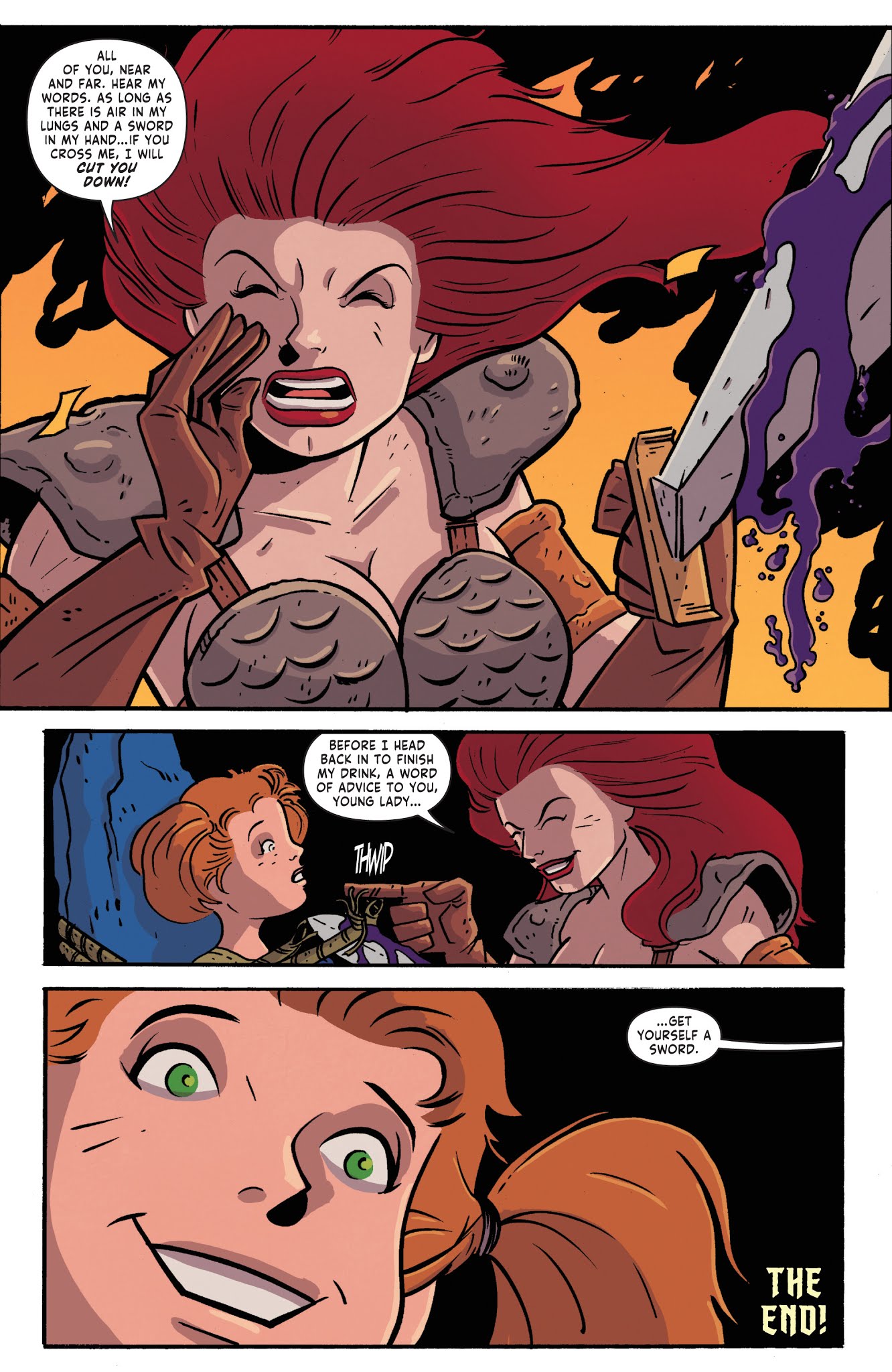 Read online Red Sonja: Halloween Special comic -  Issue # Full - 28
