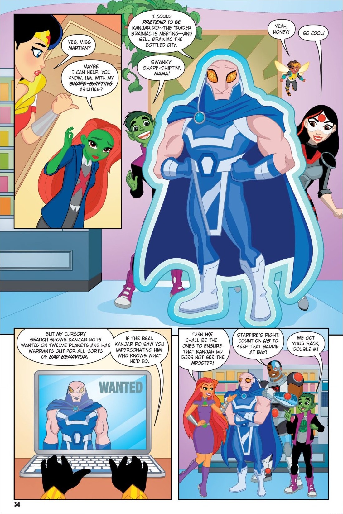 Read online DC Super Hero Girls: Search for Atlantis comic -  Issue # TPB - 34