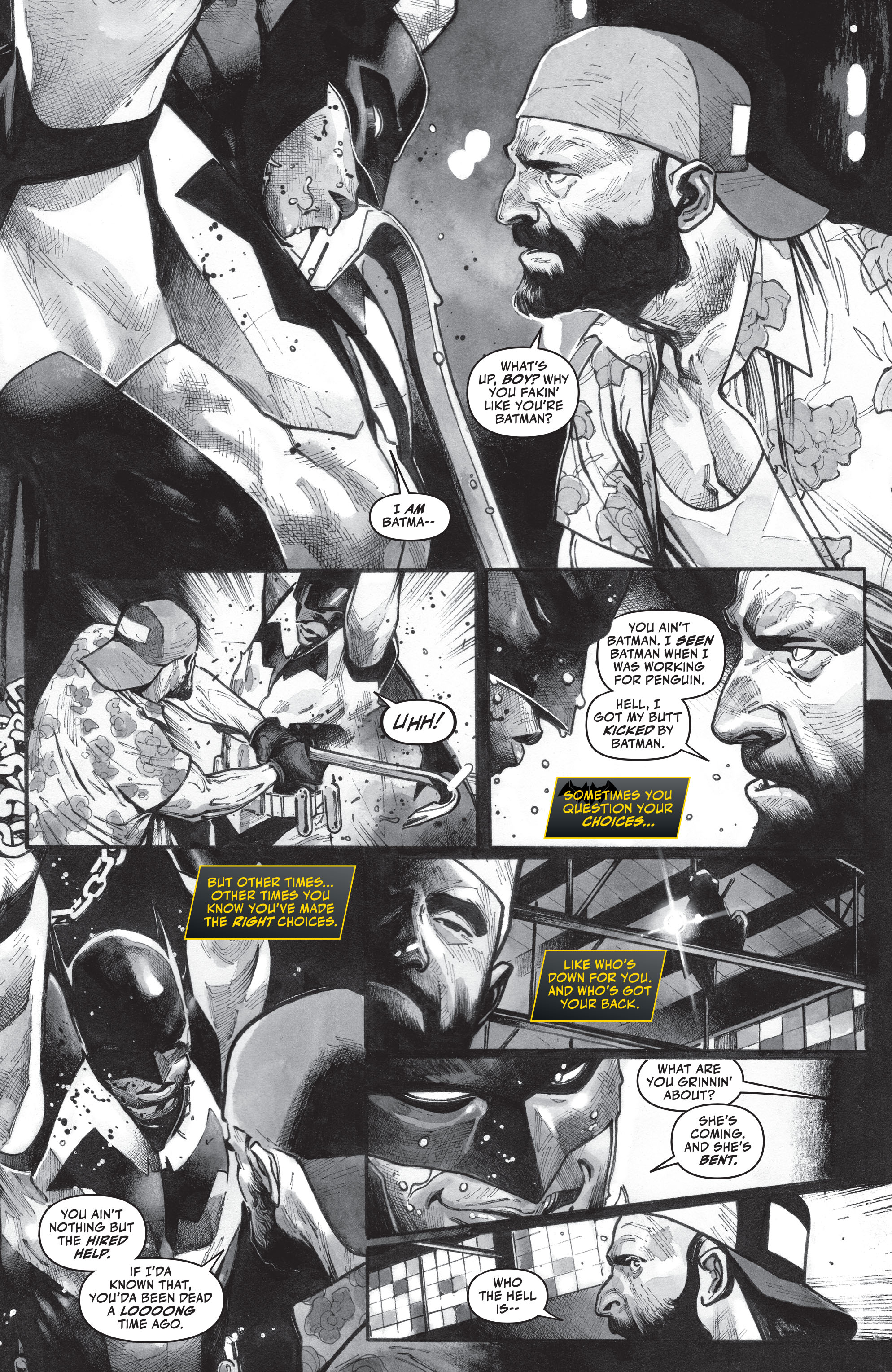 Read online Batman Black & White comic -  Issue #3 - 9