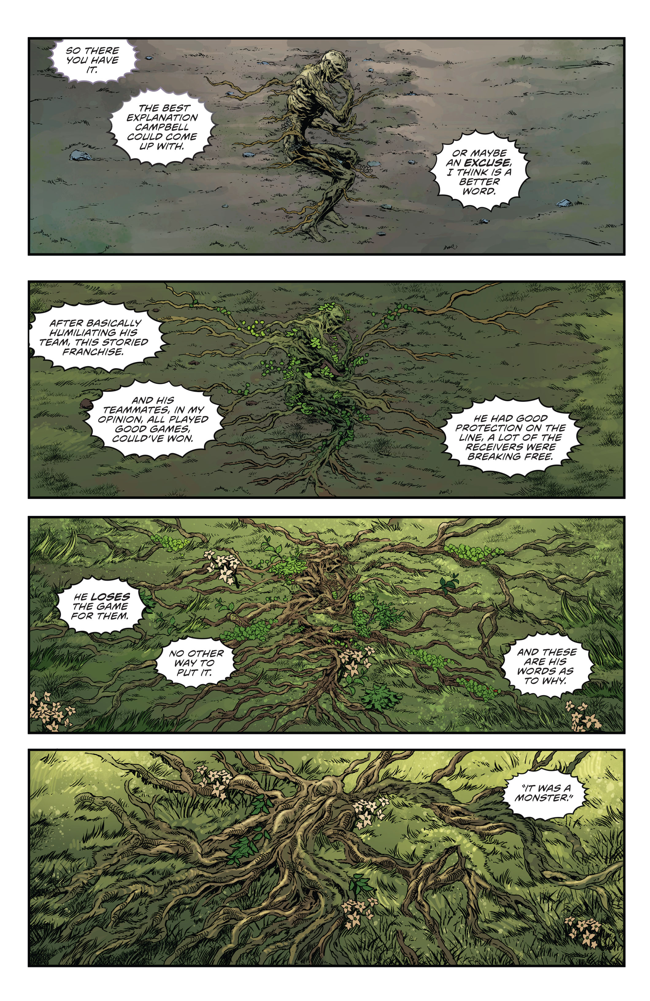 Read online Swamp Thing: Roots of Terror The Deluxe Edition comic -  Issue # TPB (Part 1) - 46