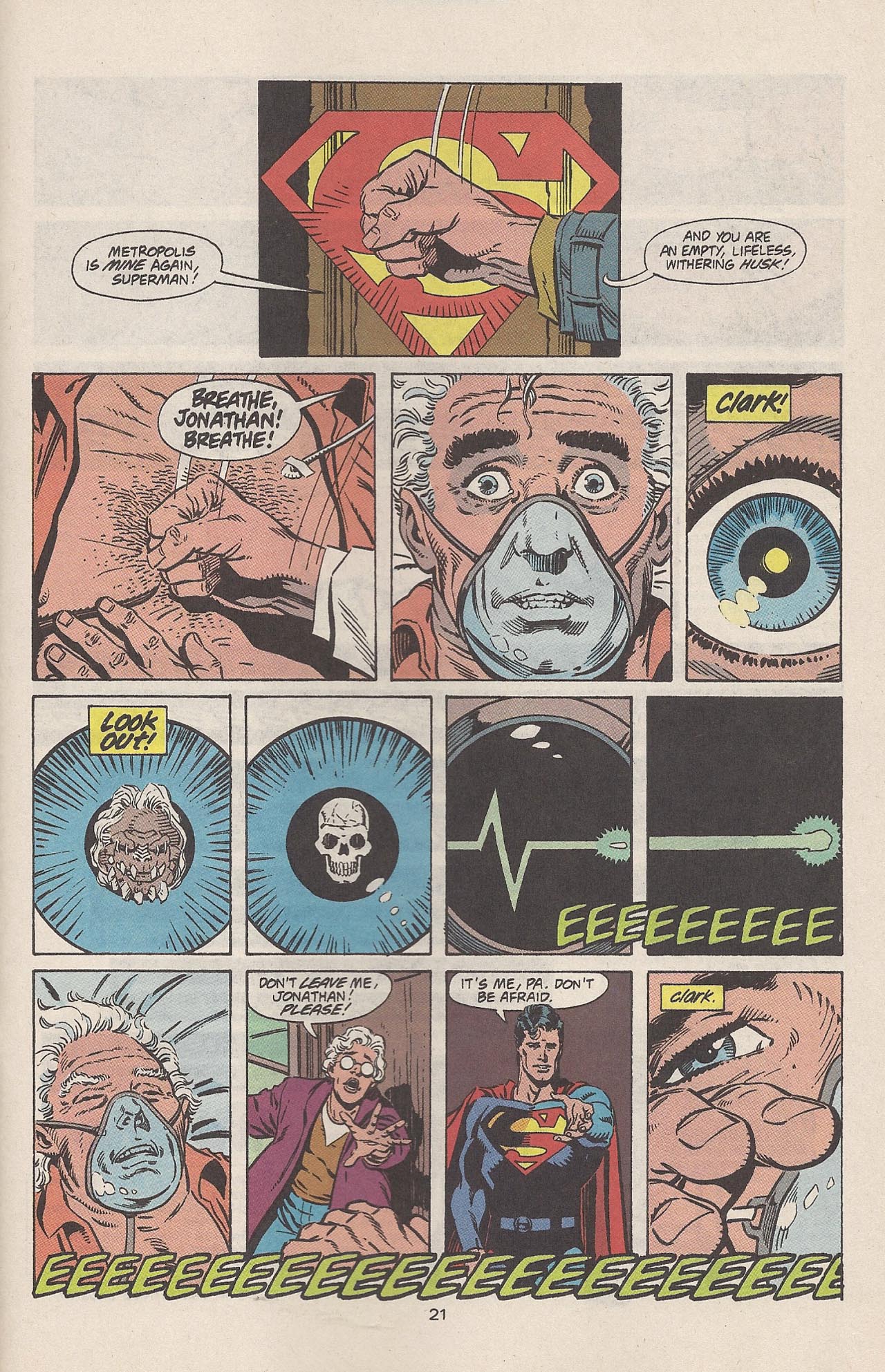 Read online Superman (1987) comic -  Issue #77 - 31