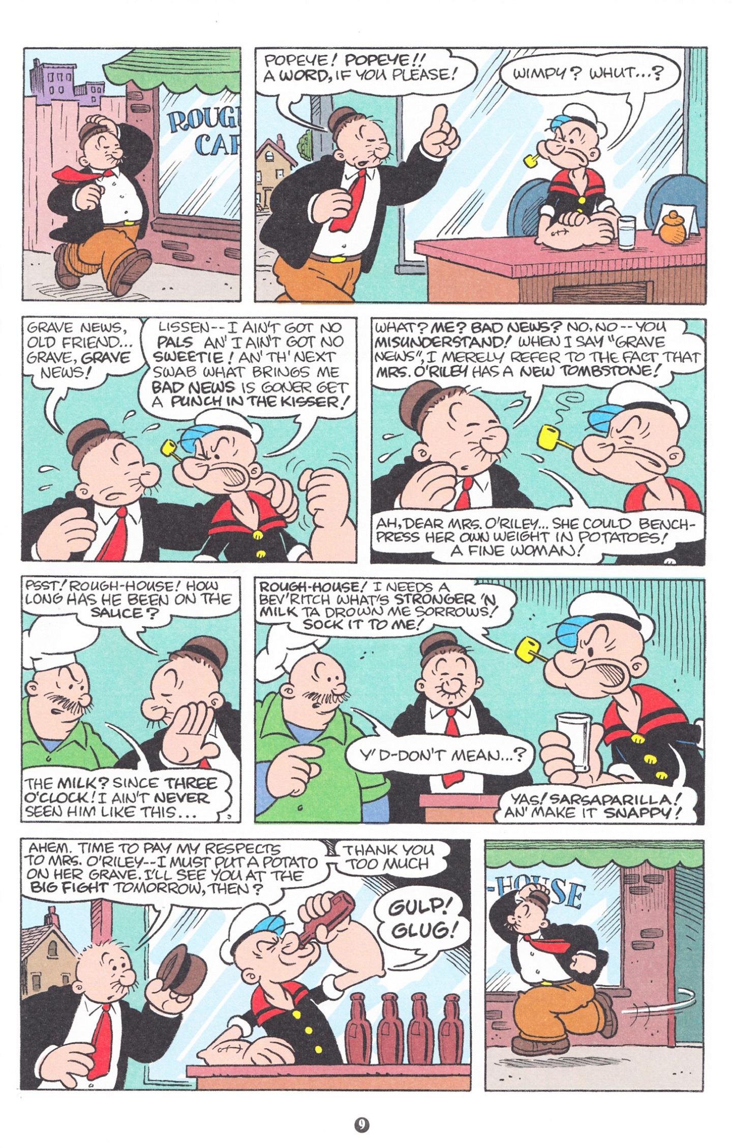 Read online Popeye (2012) comic -  Issue #10 - 11
