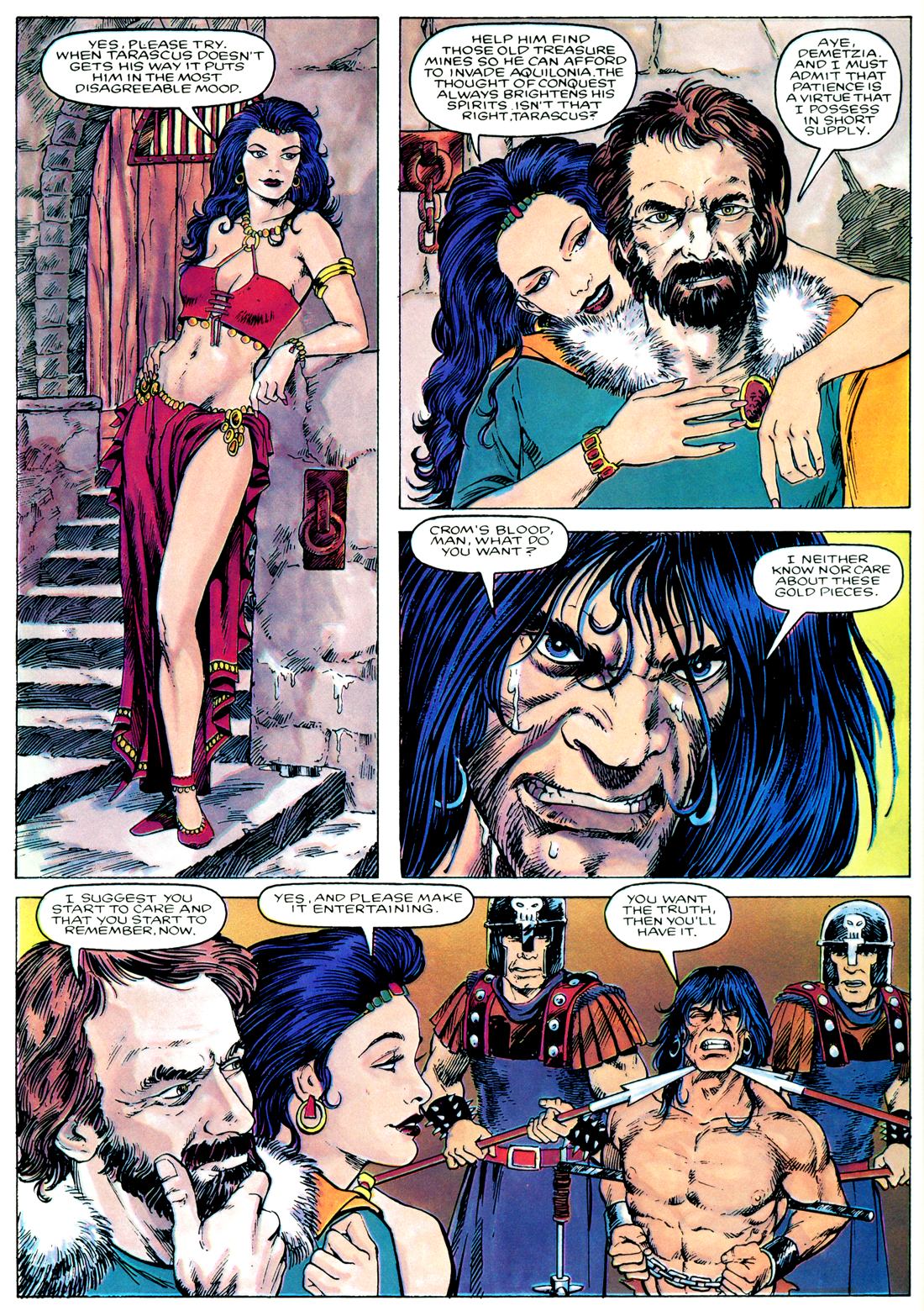 Read online Marvel Graphic Novel comic -  Issue #19 - Conan - The  Witch Queen of Acheron - 19