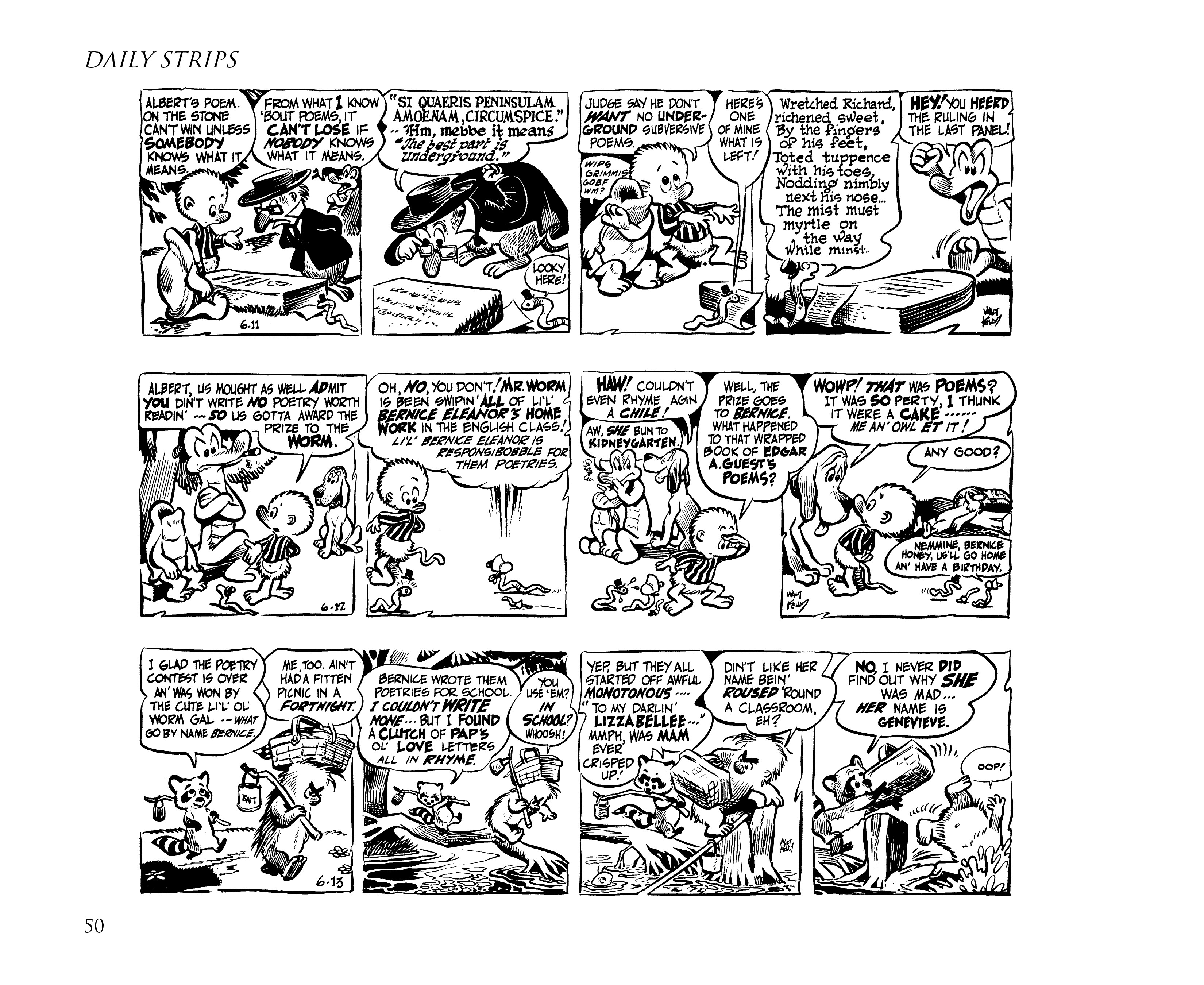 Read online Pogo by Walt Kelly: The Complete Syndicated Comic Strips comic -  Issue # TPB 2 (Part 1) - 68