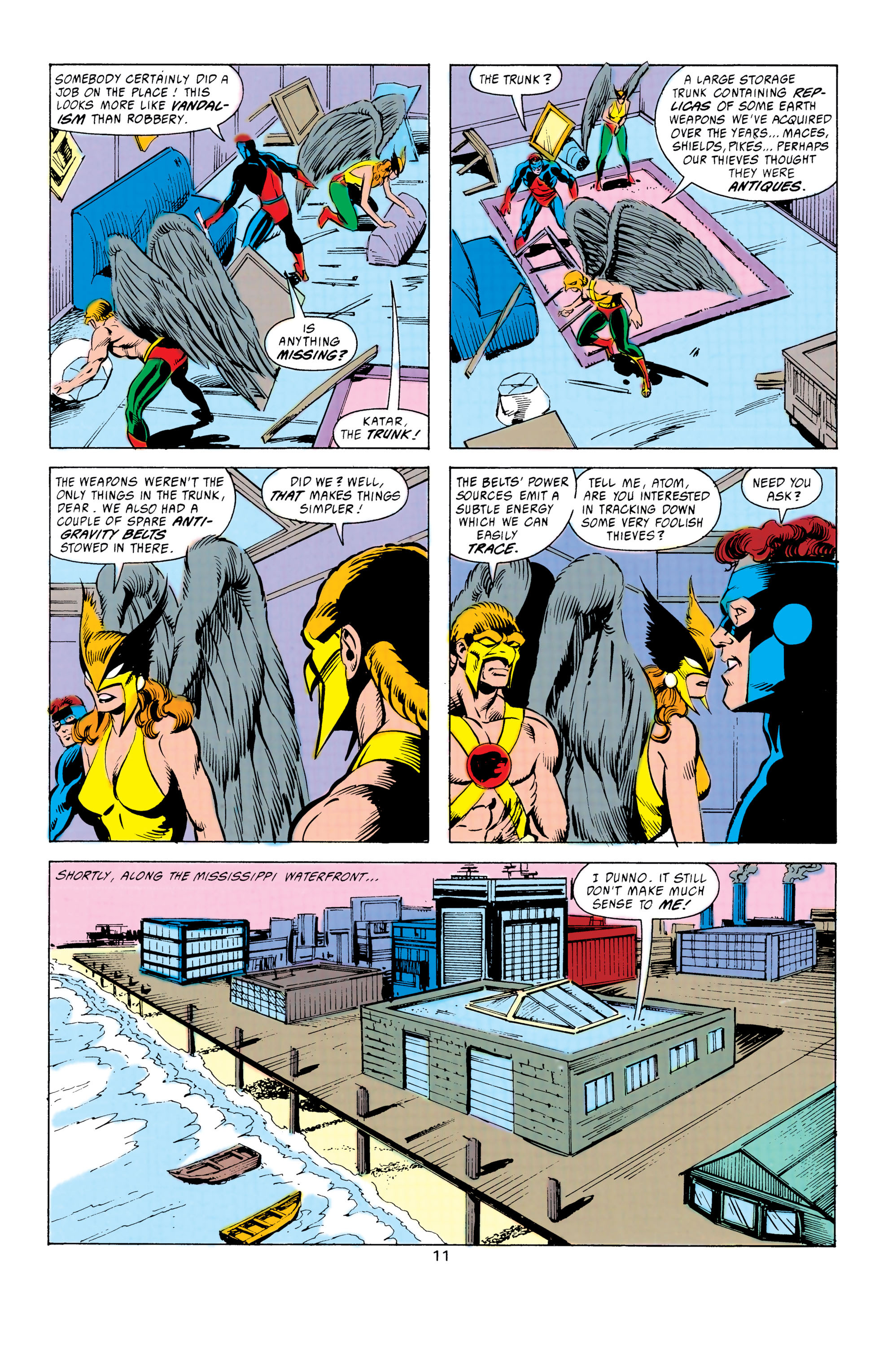 Read online Power of the Atom comic -  Issue #4 - 12