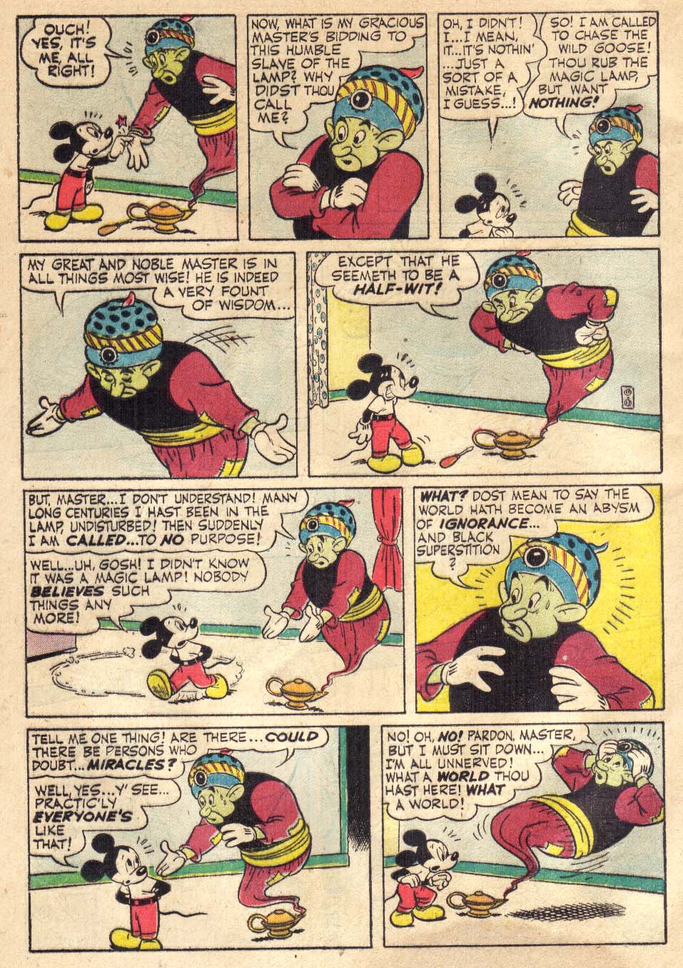 Read online Walt Disney's Comics and Stories comic -  Issue #146 - 48