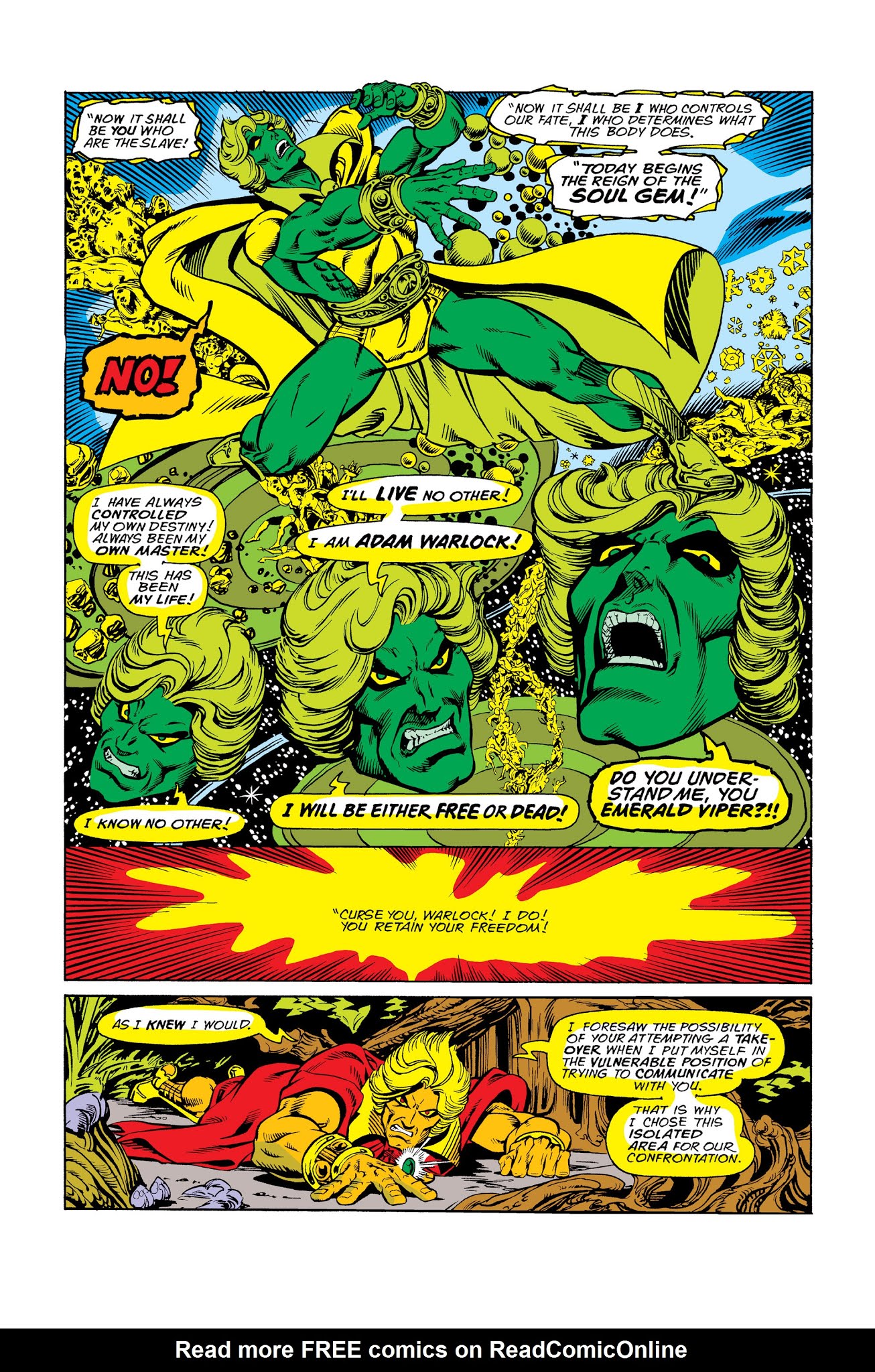 Read online Warlock by Jim Starlin comic -  Issue # TPB (Part 2) - 100