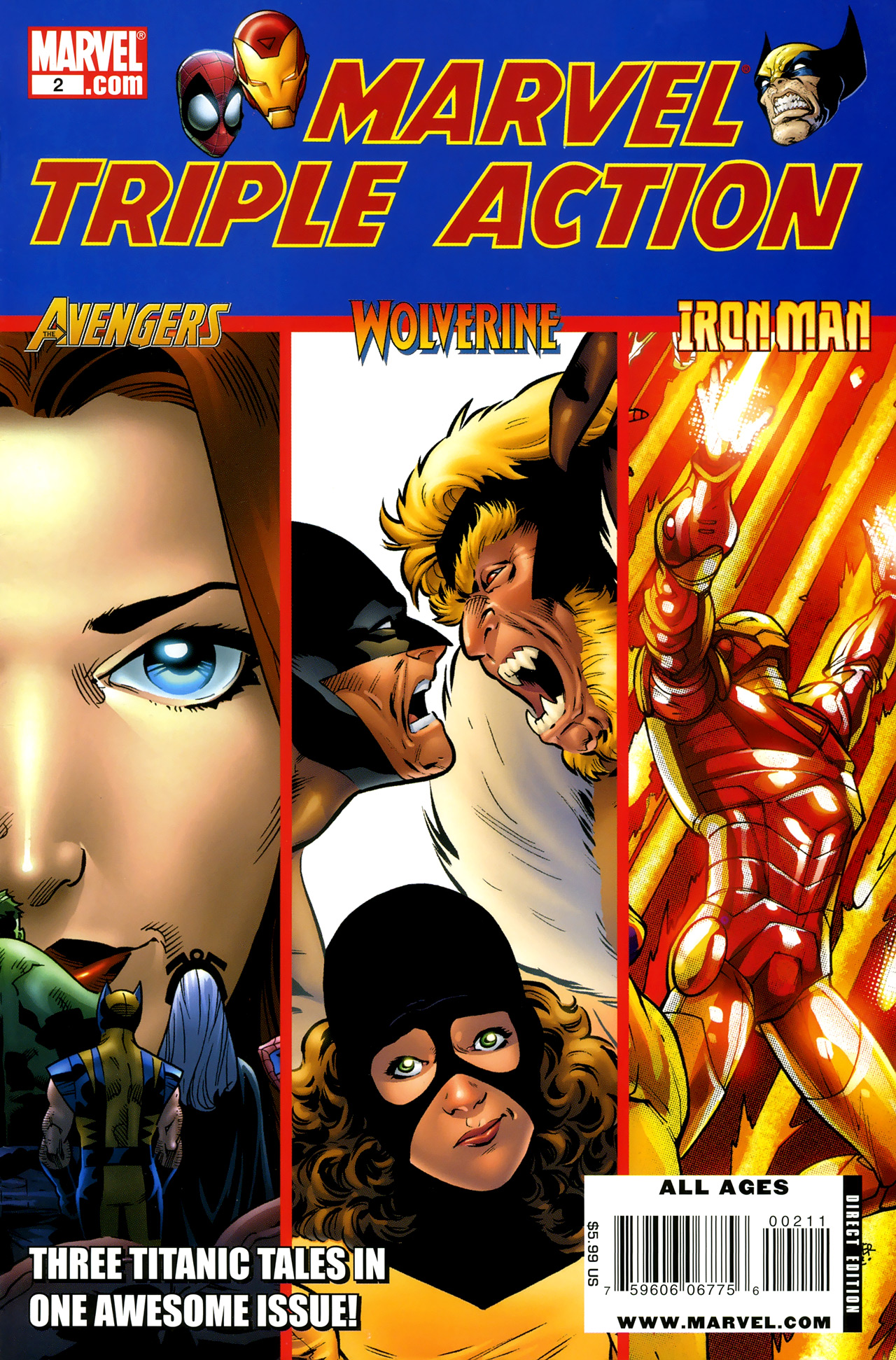 Read online Marvel Triple Action (2009) comic -  Issue #2 - 1