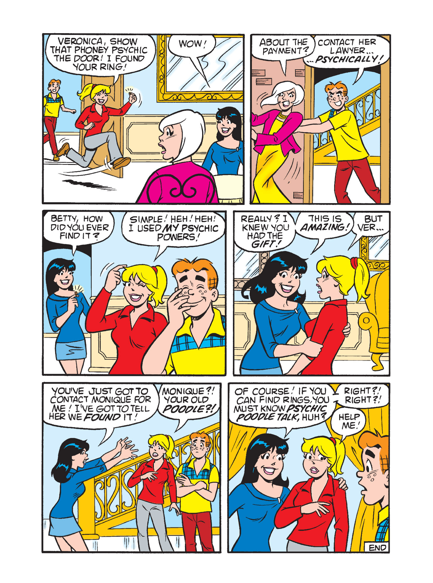 Read online Betty and Veronica Digest Magazine comic -  Issue #177 - 54