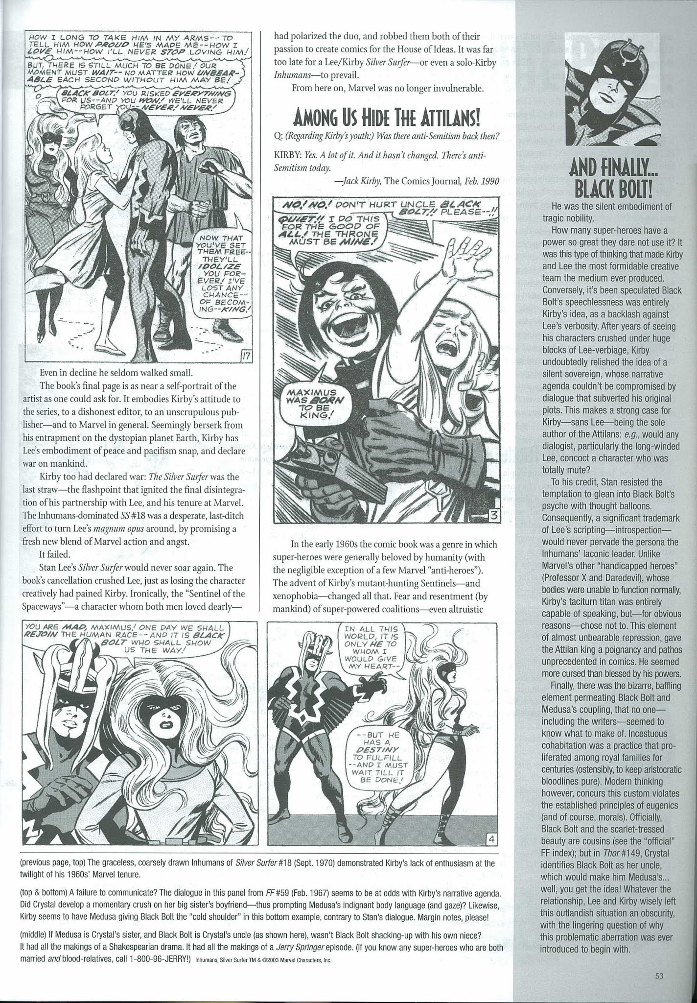 Read online The Jack Kirby Collector comic -  Issue #39 - 55