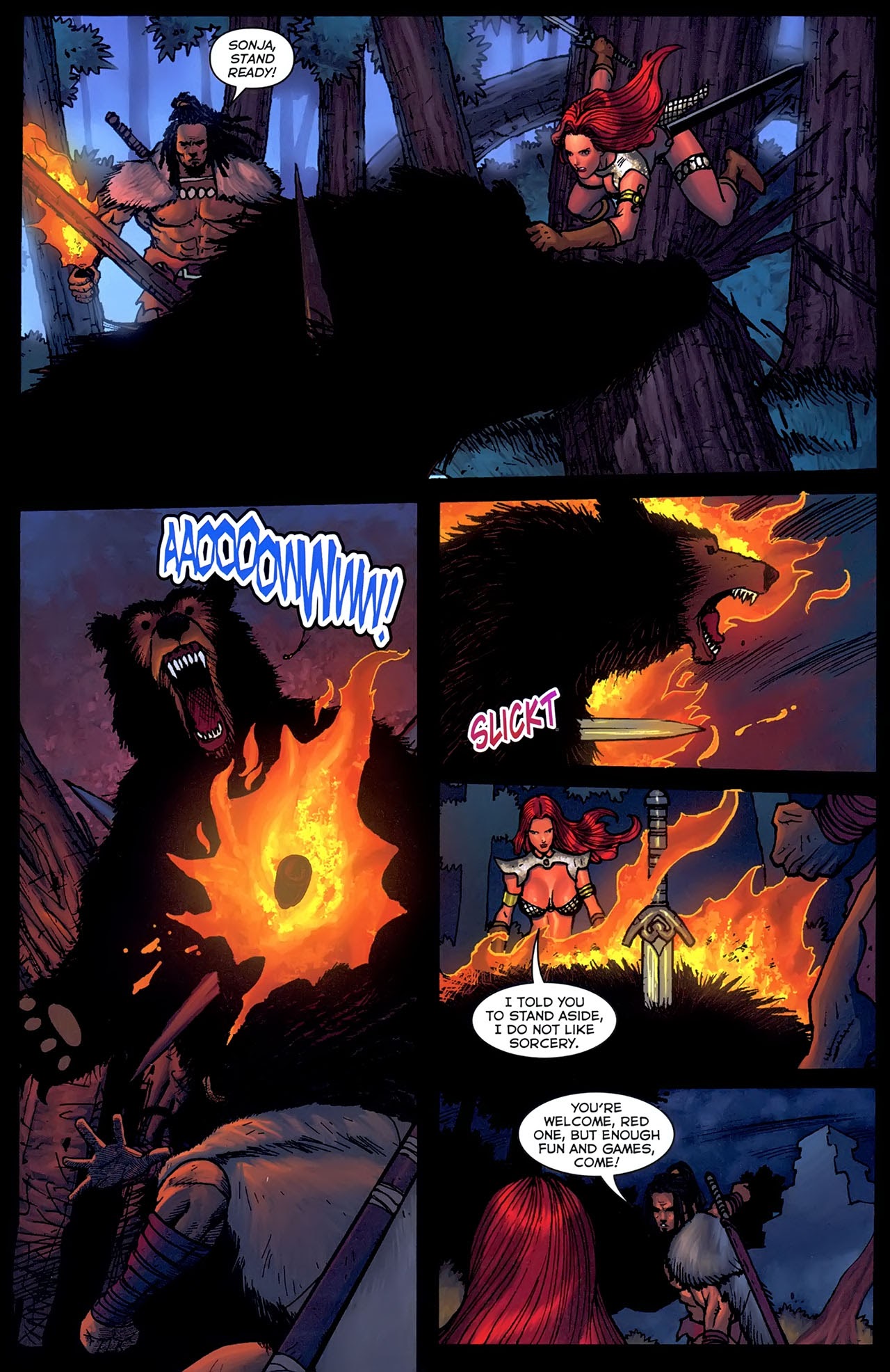 Read online Sword of Red Sonja: Doom of the Gods comic -  Issue #1 - 17
