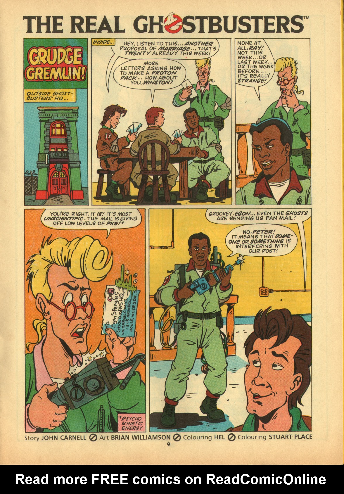 Read online The Real Ghostbusters comic -  Issue #26 - 9