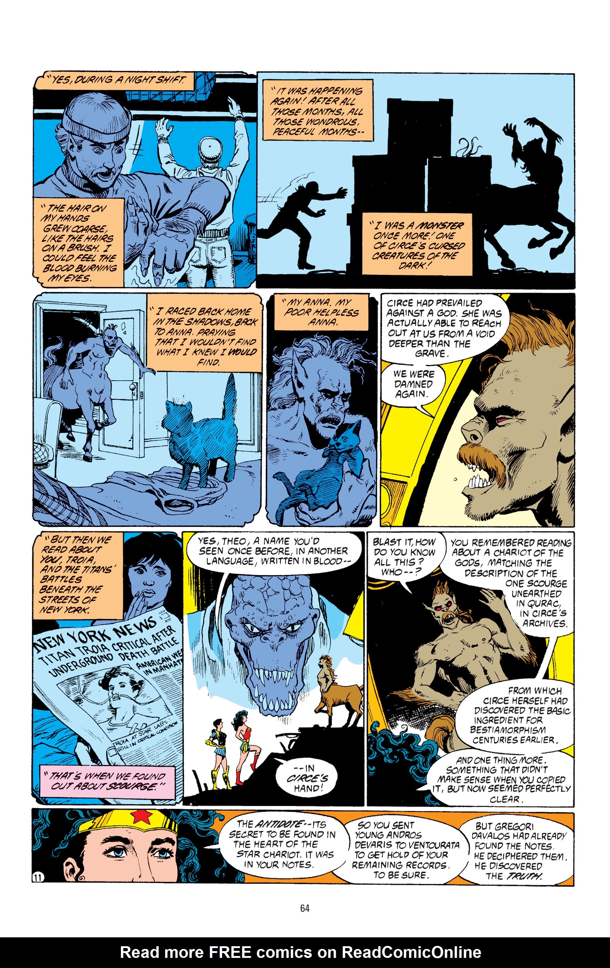 Read online Wonder Woman By George Pérez comic -  Issue # TPB 5 (Part 1) - 63
