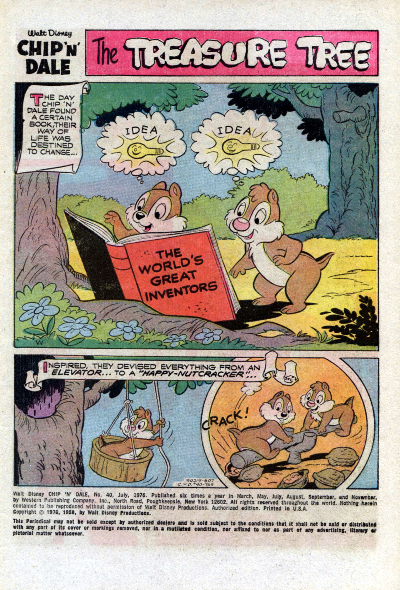 Read online Walt Disney Chip 'n' Dale comic -  Issue #40 - 3