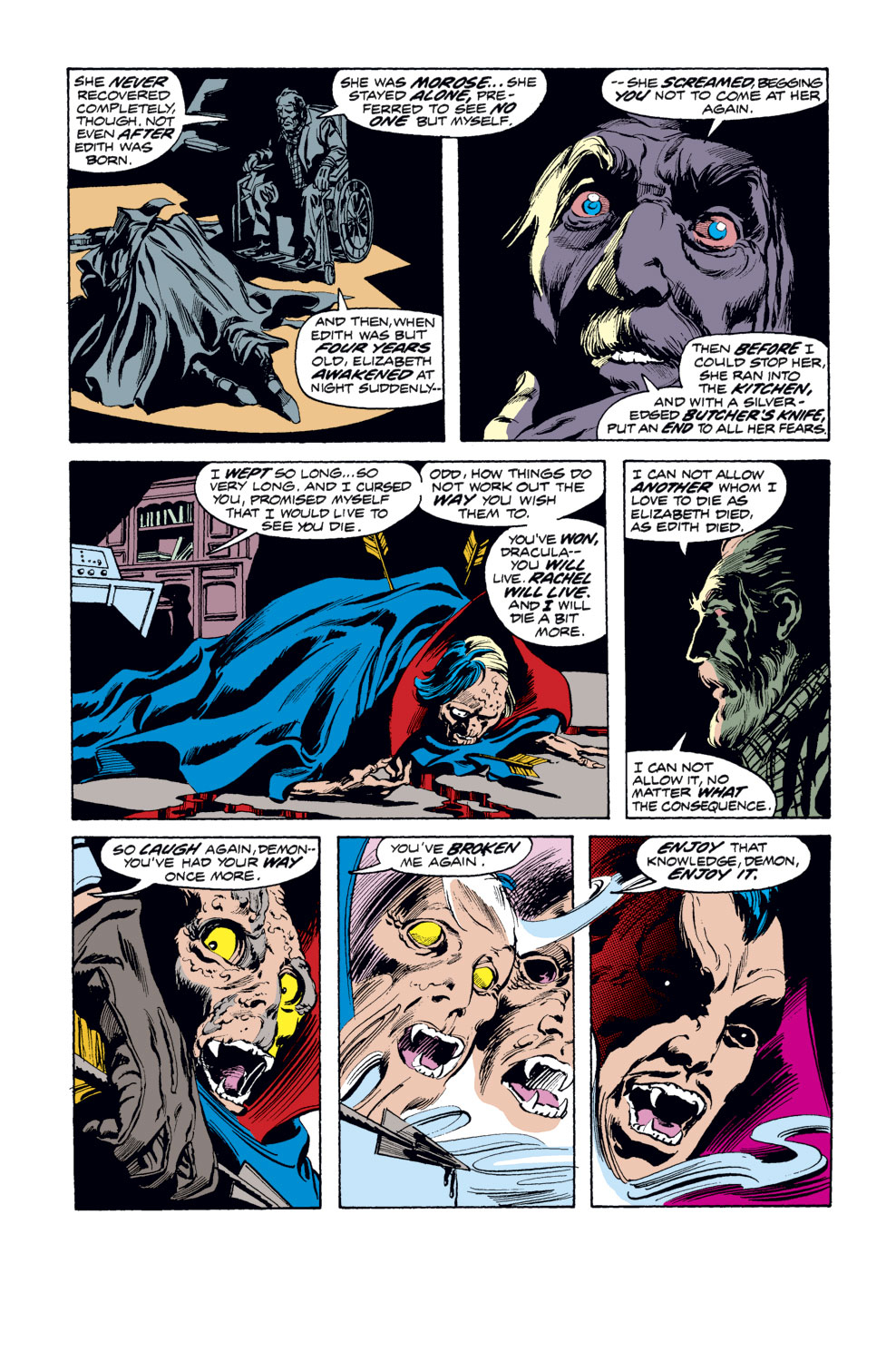 Read online Tomb of Dracula (1972) comic -  Issue #33 - 8