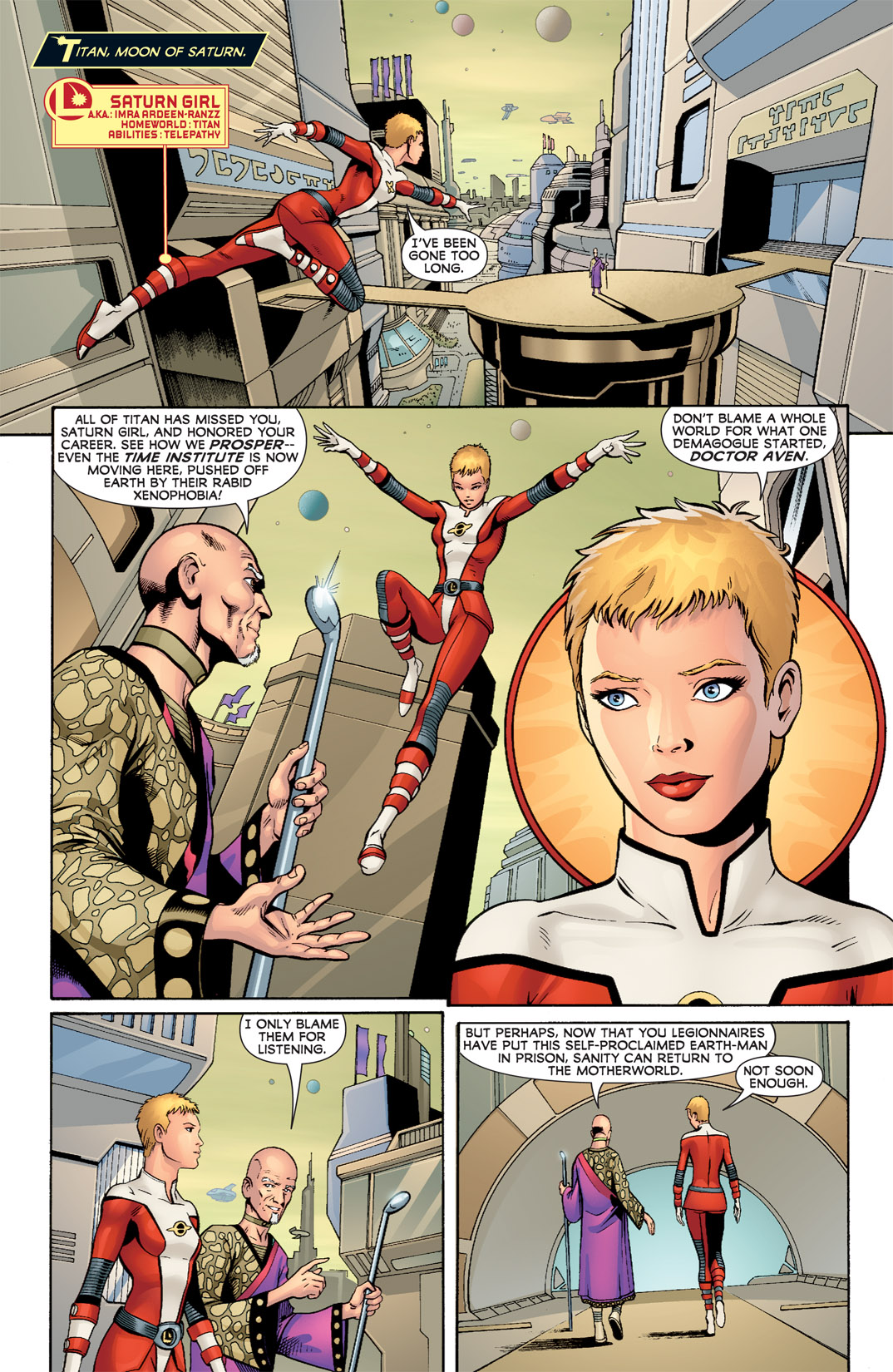 Read online Legion of Super-Heroes (2010) comic -  Issue #1 - 6