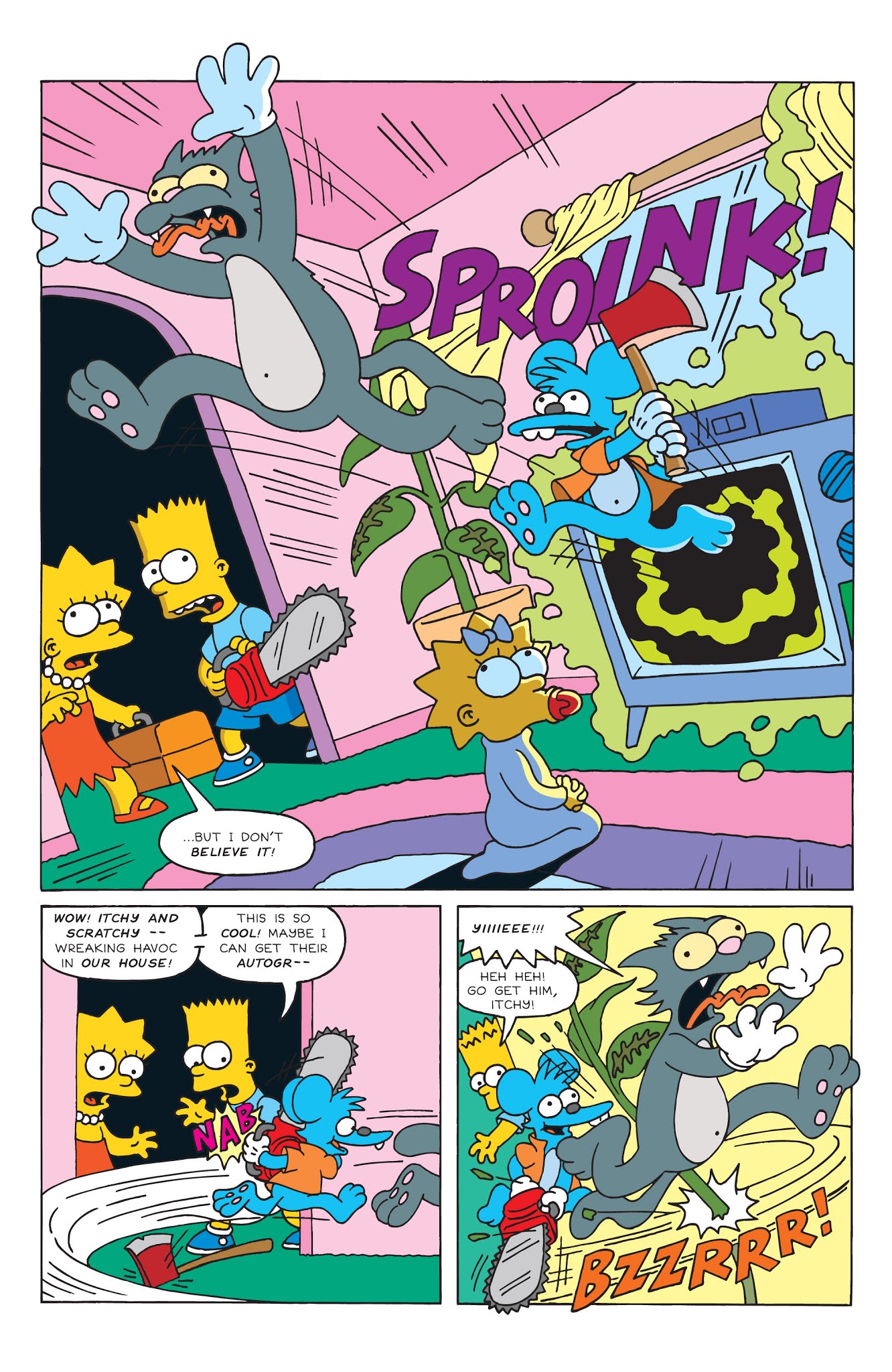 Read online Itchy & Scratchy Comics comic -  Issue #3 - 27