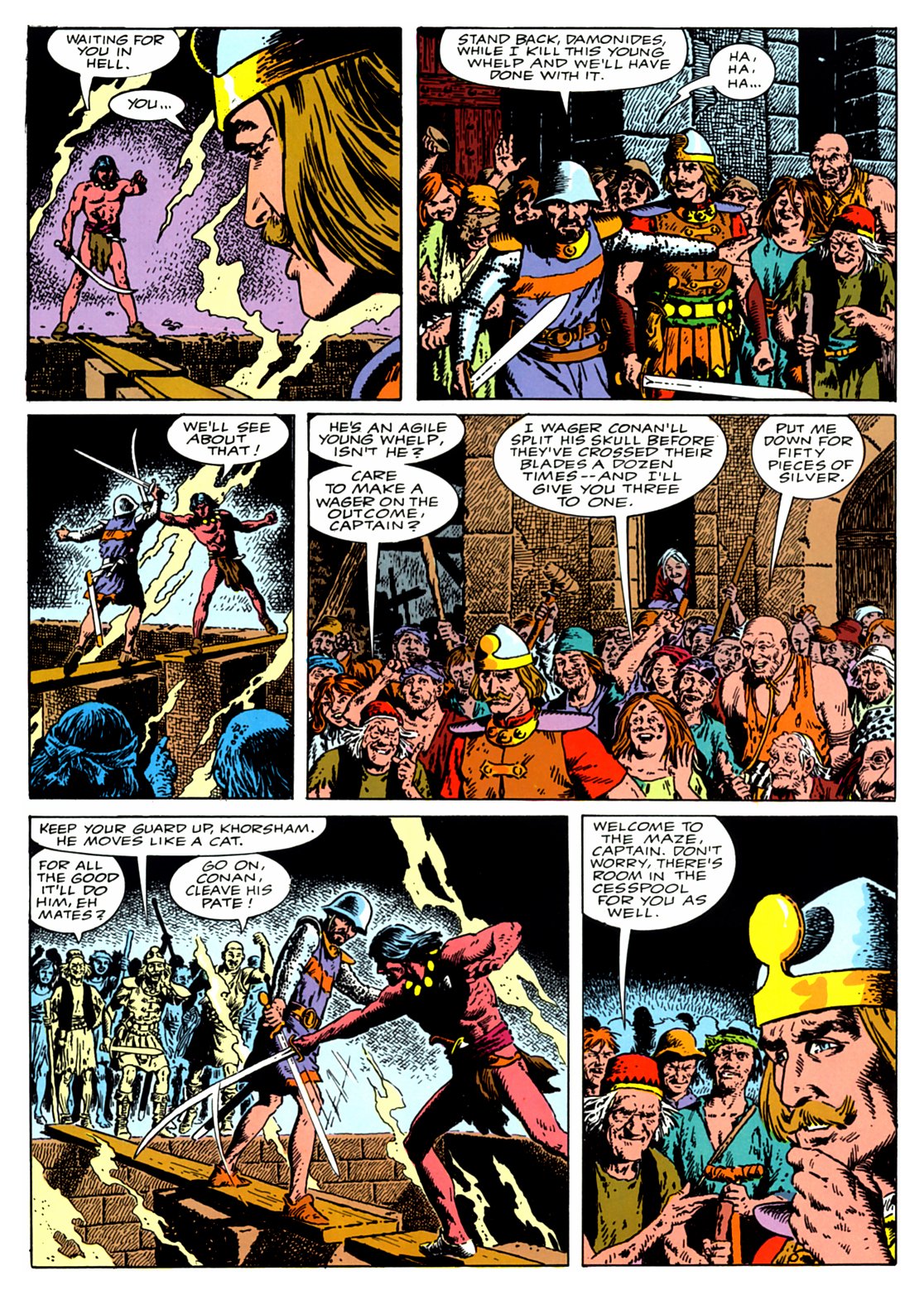Read online Marvel Graphic Novel comic -  Issue #28 - Conan - The Reaver - 6
