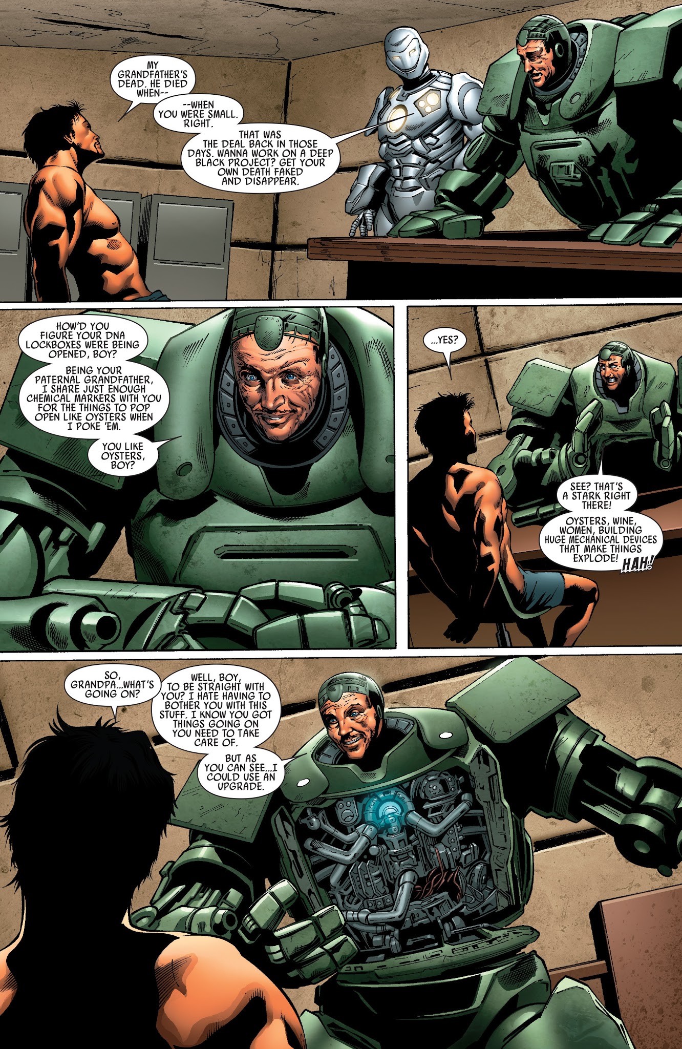 Ultimate Armor Wars Issue 4 Read Ultimate Armor Wars Issue 4 comic