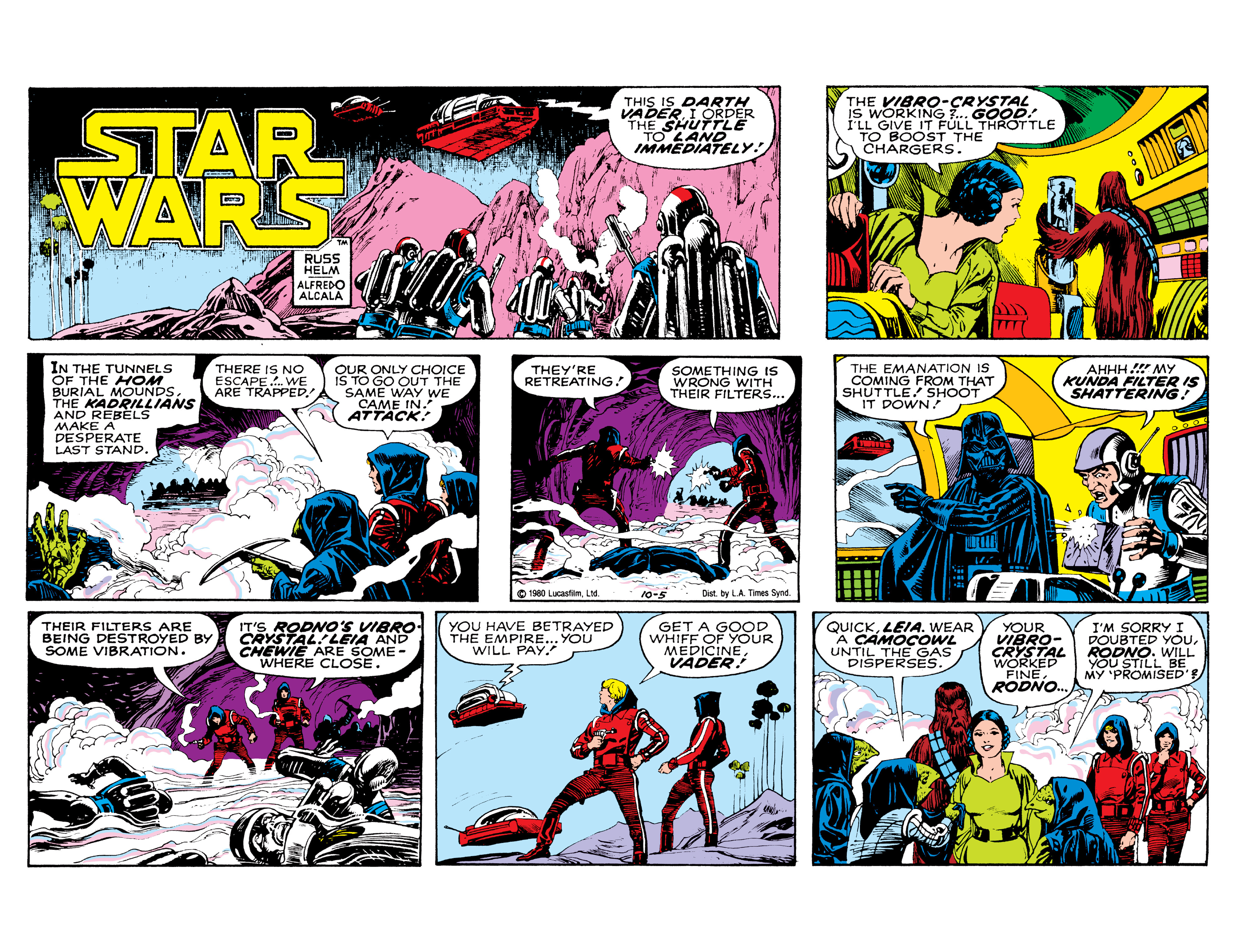 Read online Star Wars Legends: The Newspaper Strips - Epic Collection comic -  Issue # TPB (Part 4) - 4