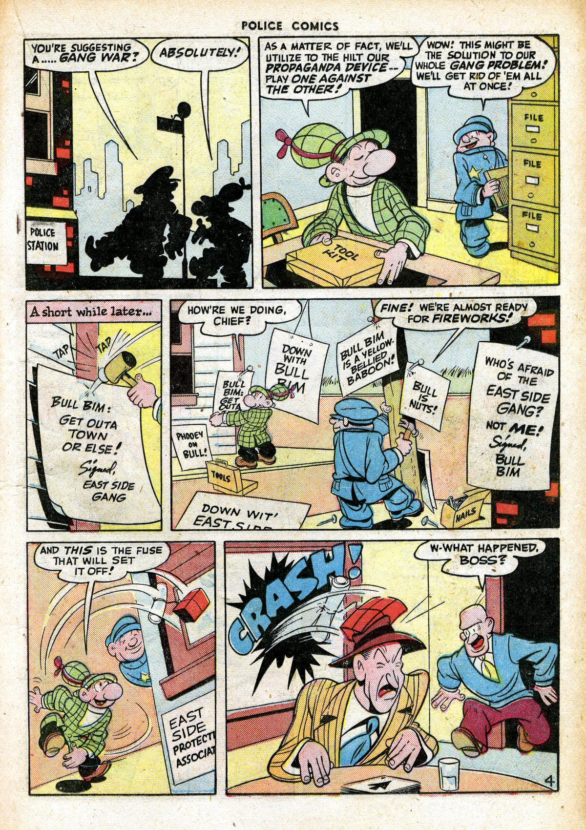 Read online Police Comics comic -  Issue #63 - 27