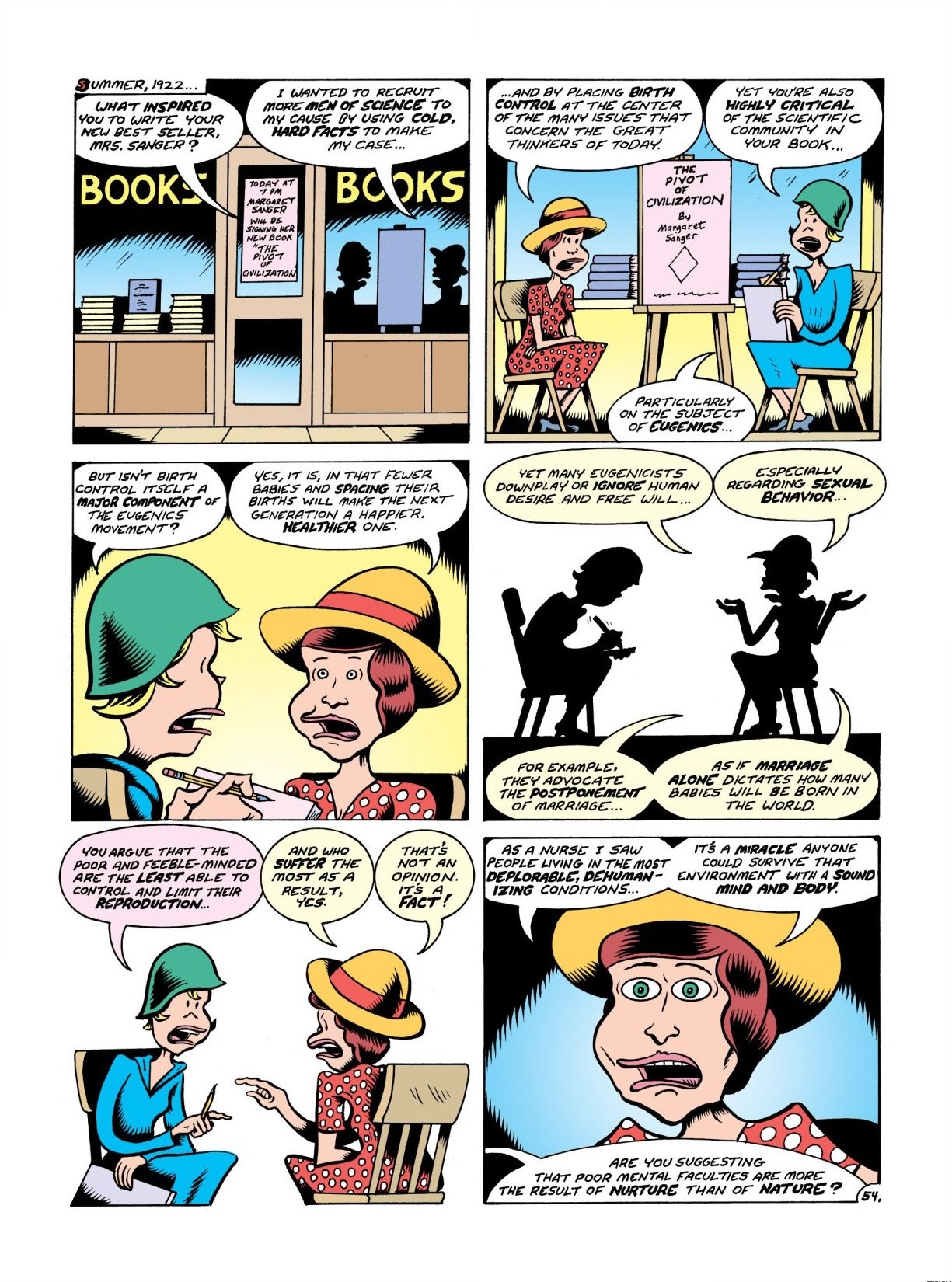 Read online Woman Rebel: The Margaret Sanger Story comic -  Issue # TPB - 61