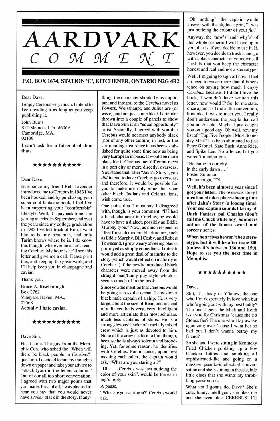 Cerebus Issue #120 #119 - English 22